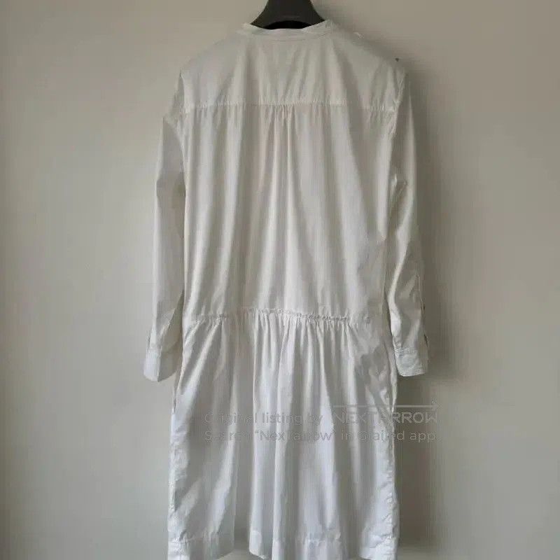 Burberry Burberry Summer White Cotton Long Sleeve Dress. Size S / US 4 / IT 40 - 2 Thumbnail