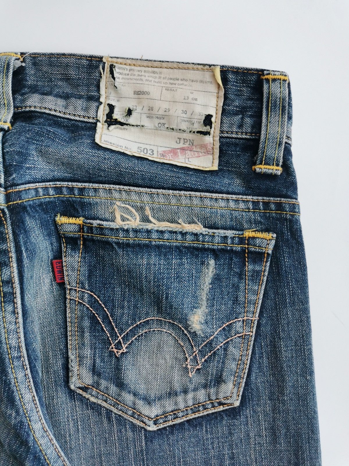 Edwin Flared Bootcut Edwin 503 Jeans Size 27" / US 4 / IT 40 - 7 Thumbnail