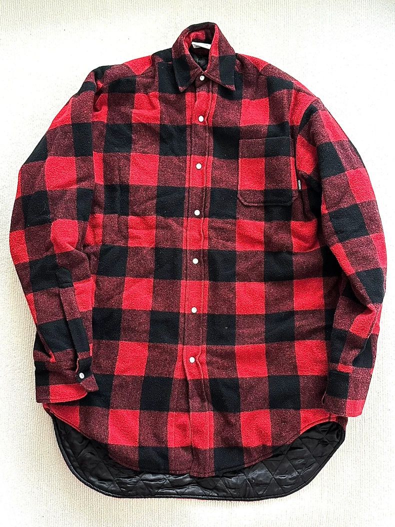 Vetements Vetements Red Plaid Signature Shirt Jacket - dmc Size US XS / EU 42 / 0 - 1 Thumbnail