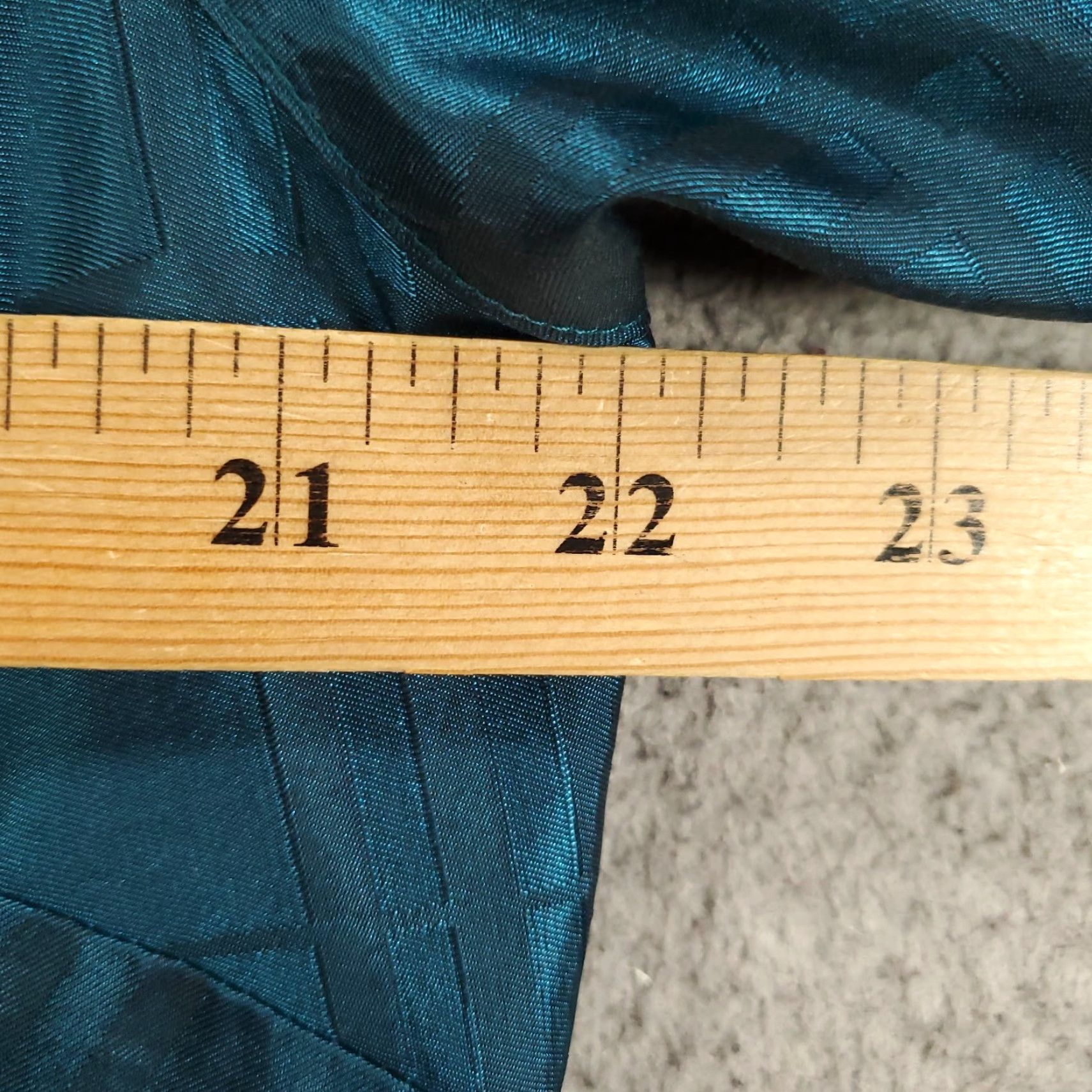 Coldwater Creek COLDWATER CREEK Plus Size 1X Satin Full Zip Jacket Women Blue Green Plaid Casual Size XL / US 12-14 / IT 48-50 - 3 Thumbnail