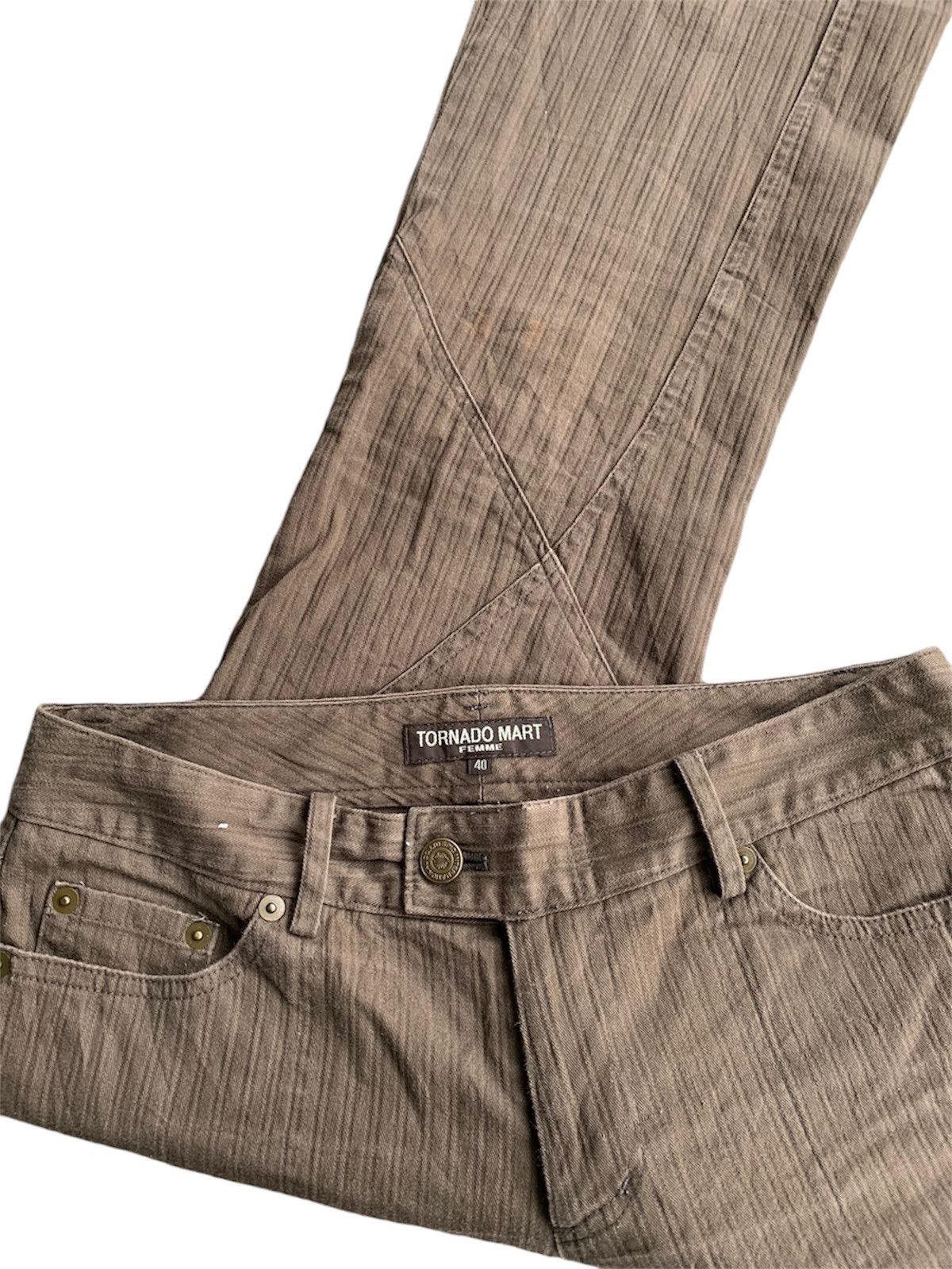 If Six Was Nine × Japanese Brand × Le Grande Bleu (L.G.B.) Tornado mart flared jeans spiral cut Size US 32 / EU 48 - 8 Thumbnail