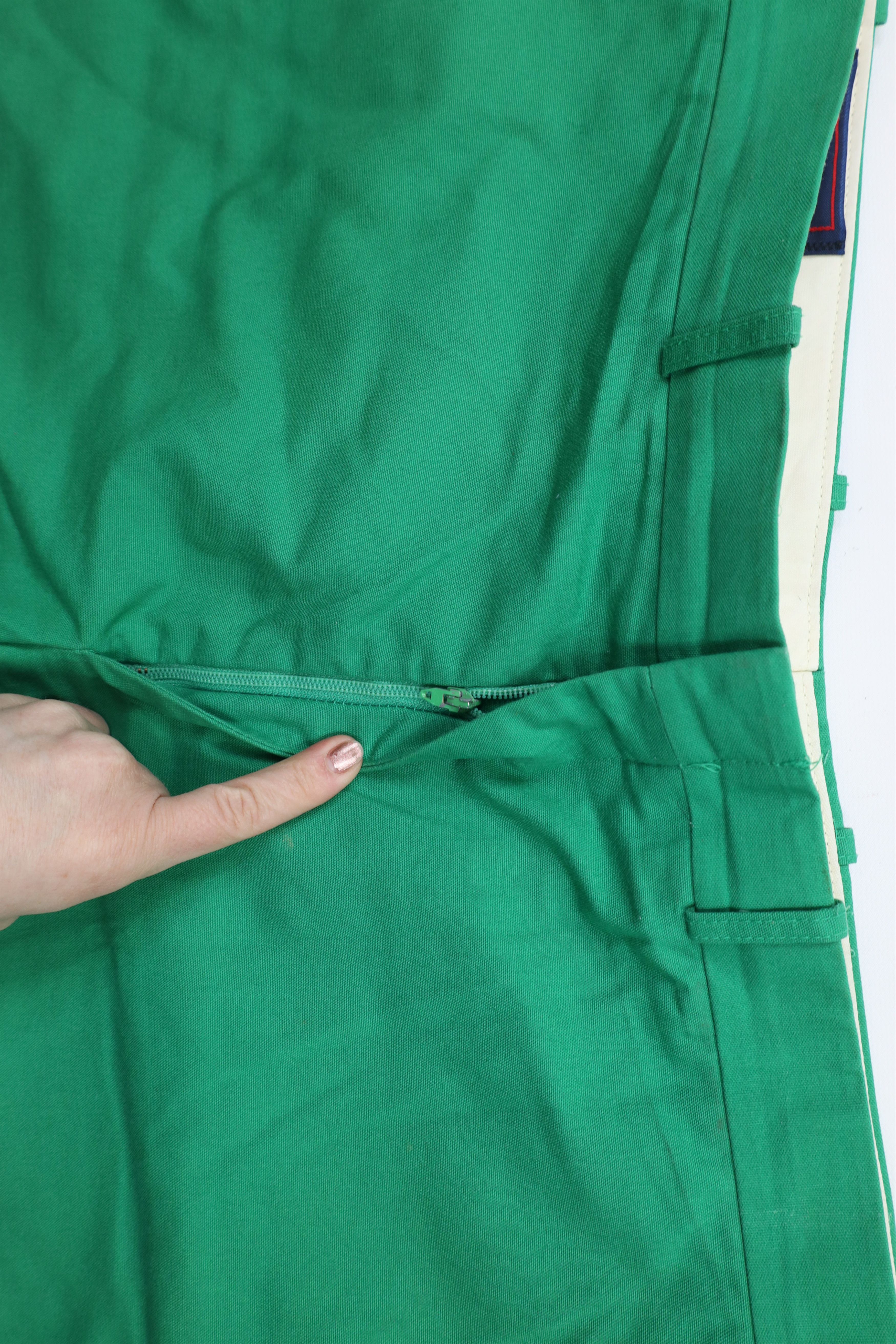 Vintage Vintage 80s 90s Streetwear Knee Chino Shorts Kelly Green Size US 36 / EU 52 - 6 Thumbnail