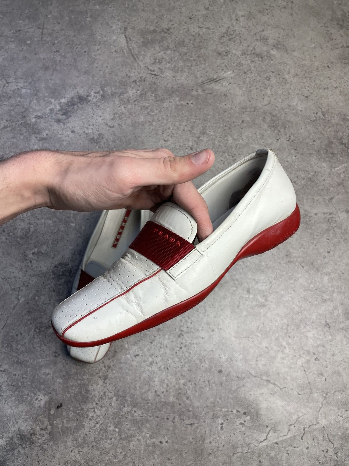 Prada Vintage Leather Prada Loafers Size US 8.5 / IT 38.5 - 8 Thumbnail