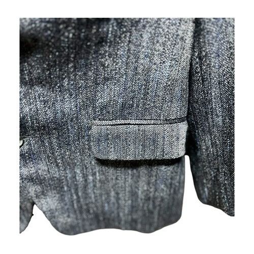 Wrangler Wrangler American Vintage Men's Grey Harris Tweed Sport Size 38R - 7 Thumbnail