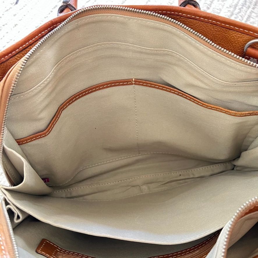 Other Vintage Artisan Leather Briefcase Unisex Full Grain Patina B Size ONE SIZE - 10 Thumbnail