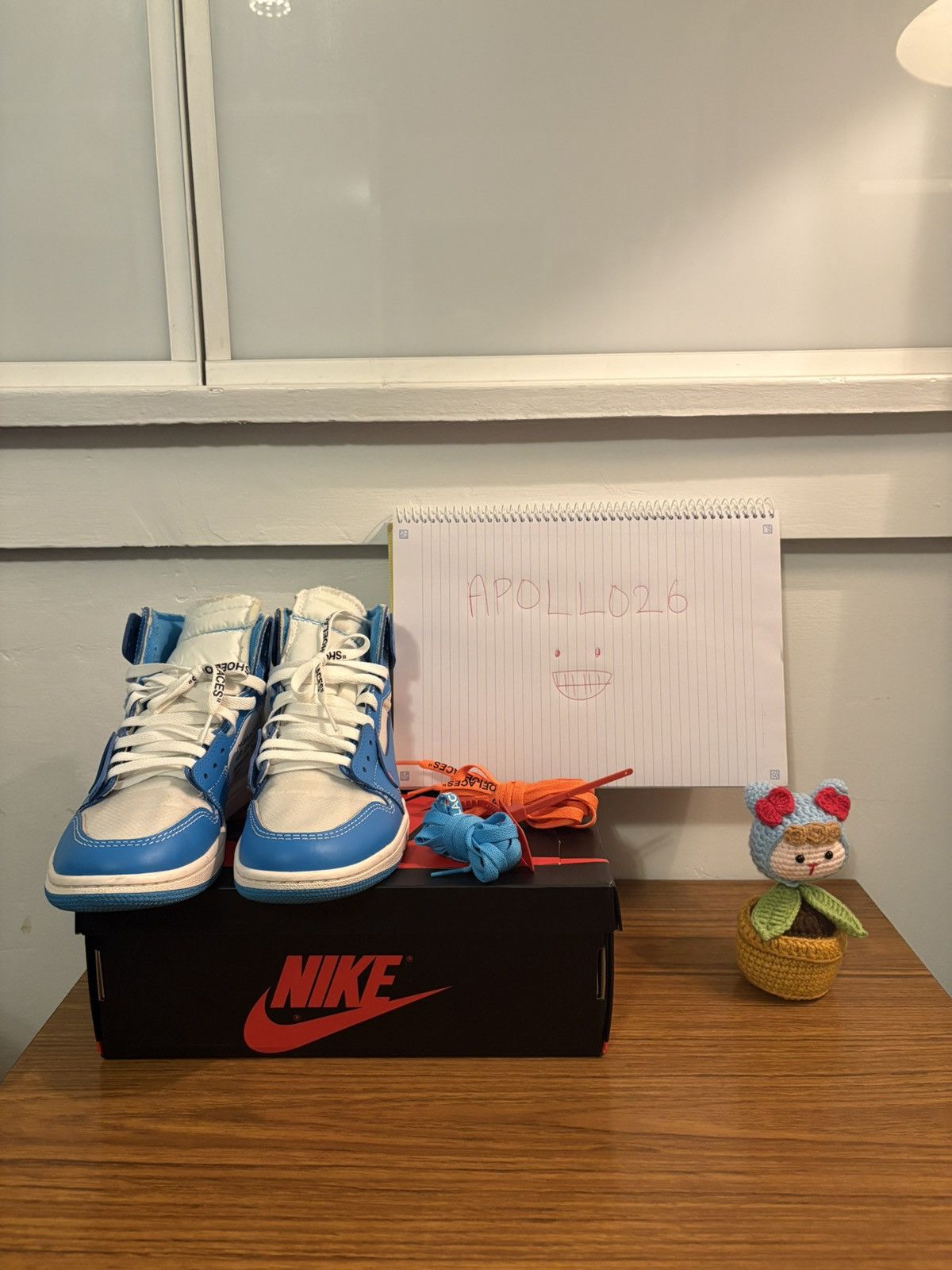 Nike × Off-White Off-White x Nike Air Jordan 1 UNC US7 Size US 7 / EU 40 - 1 Thumbnail