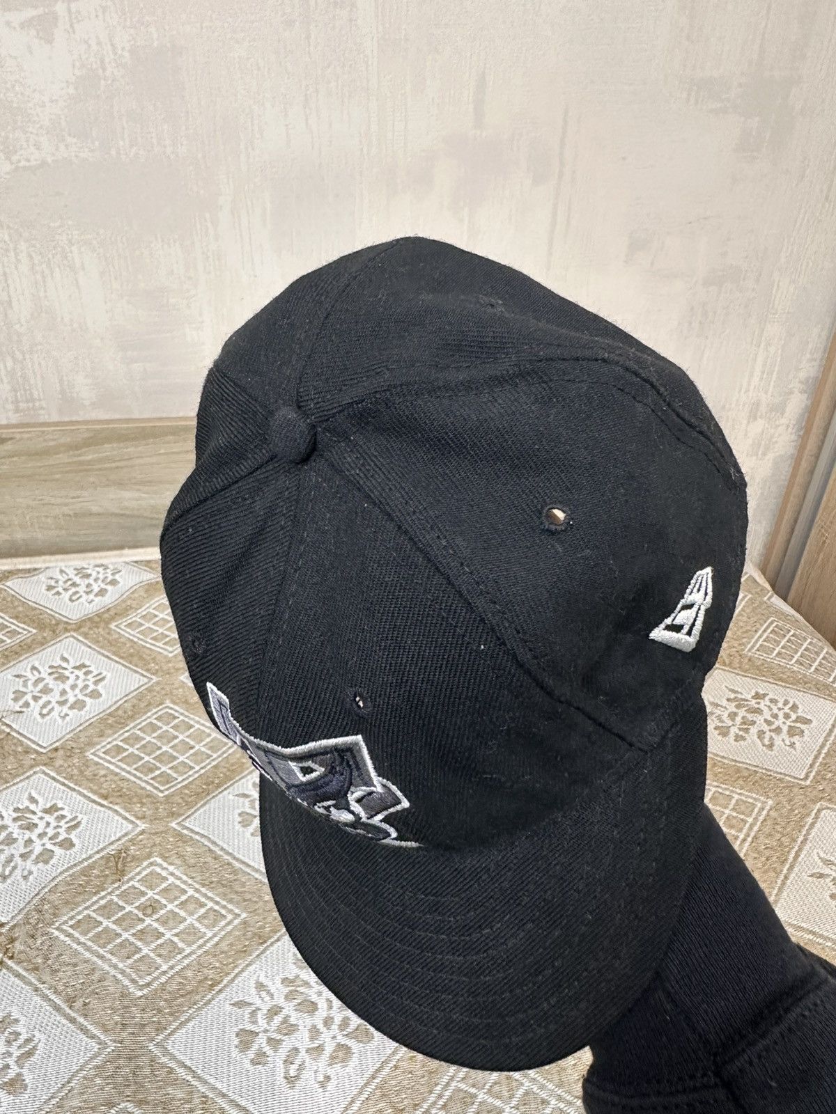 Vintage 🔥 Vintage New Era Cap Hat 7 1/8 Size ONE SIZE - 3 Thumbnail