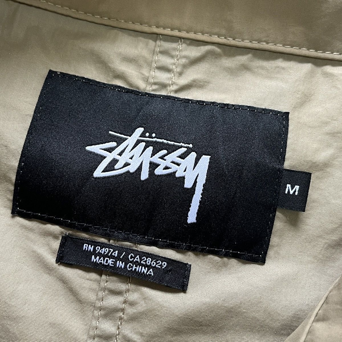 Stussy × Vintage Stussy Streetwear Parka Light Jacket Size US M / EU 48-50 / 2 - 16 Thumbnail