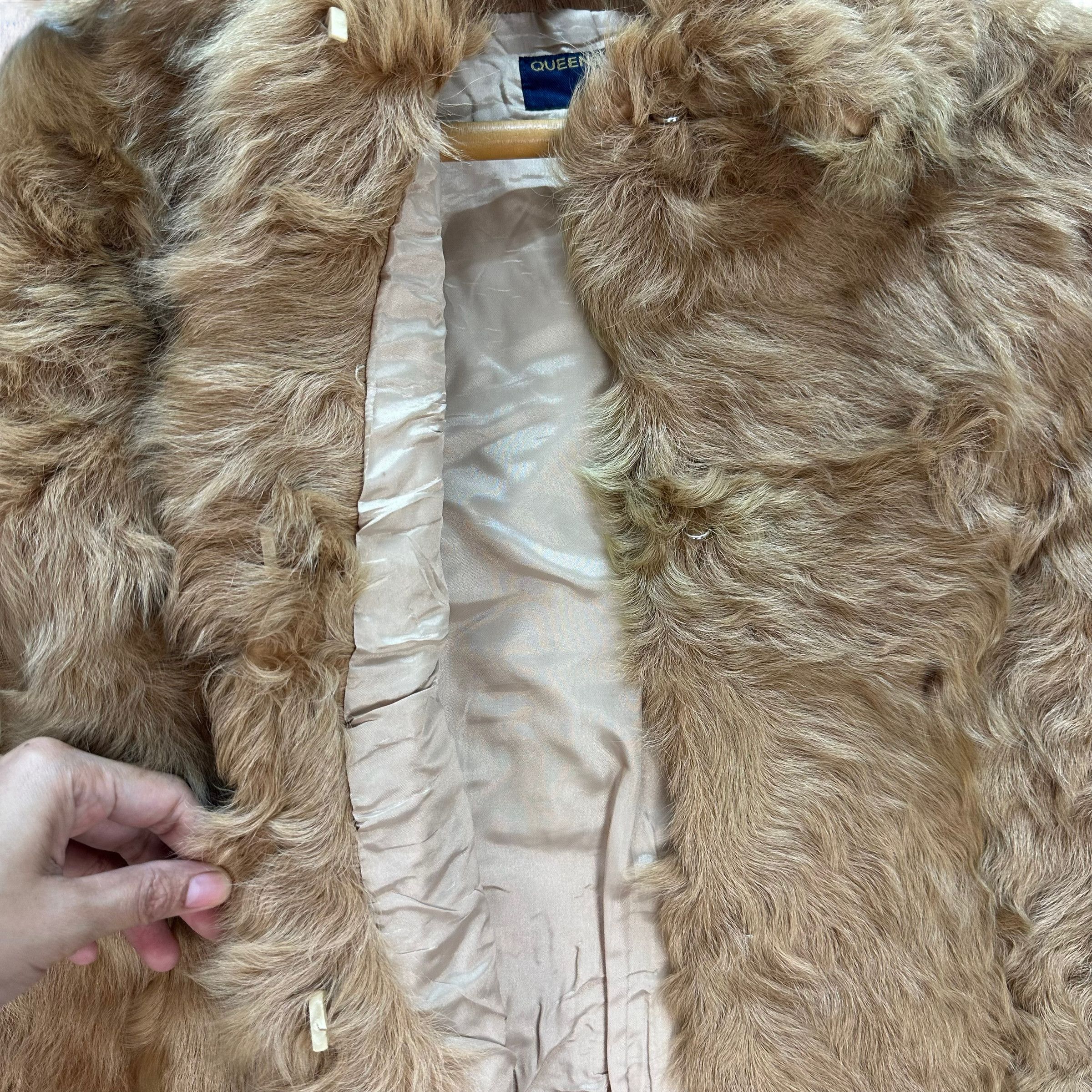 Japanese Brand QUEENS COURT FUR JACKET #8287-001 Size XS / US 0-2 / IT 36-38 - 6 Thumbnail
