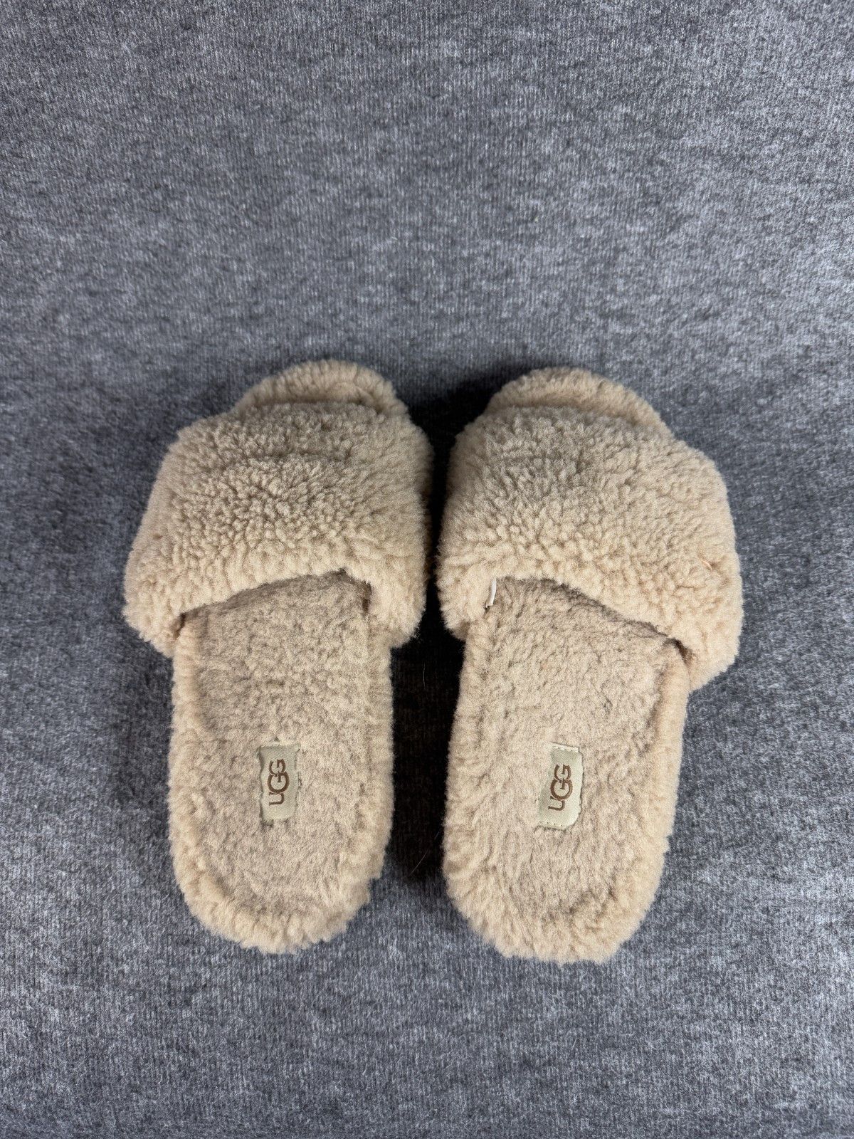 Ugg UGG Cozetta Curly Slide Sandals Womens 8 Sheepskin Slides Size US 8 / IT 38 - 14 Thumbnail