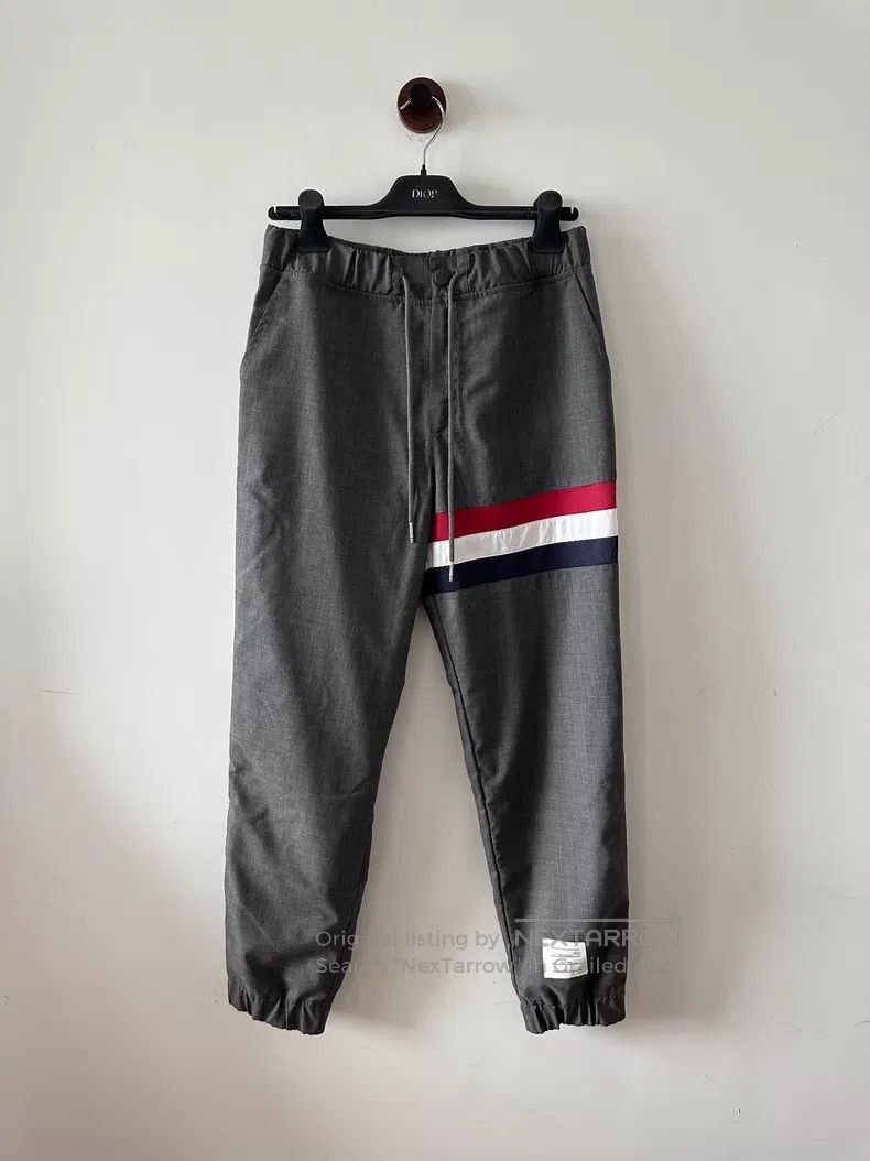 Thom Browne Thom Browne size1 Striped Sport Pants Size US 28 / EU 44 - 1 Thumbnail