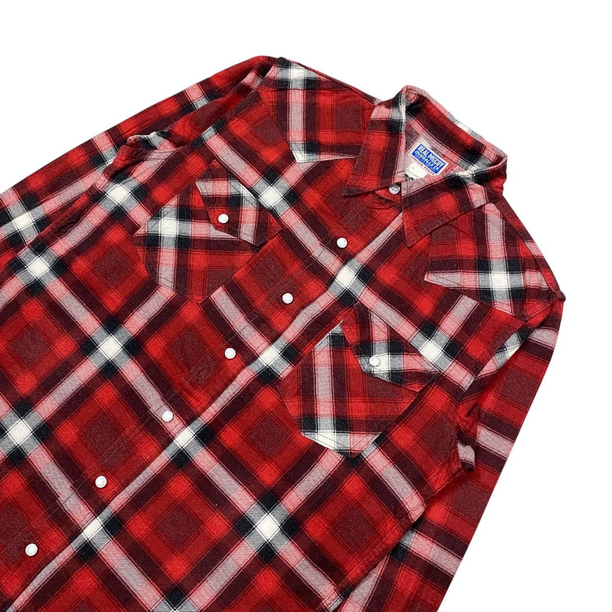 Japanese Brand × TOYS McCOY × The Real McCoy's Real Mccoy’s Overalls Chambray Plaid Flannel Shirts Size US S / EU 44-46 / 1 - 9 Thumbnail