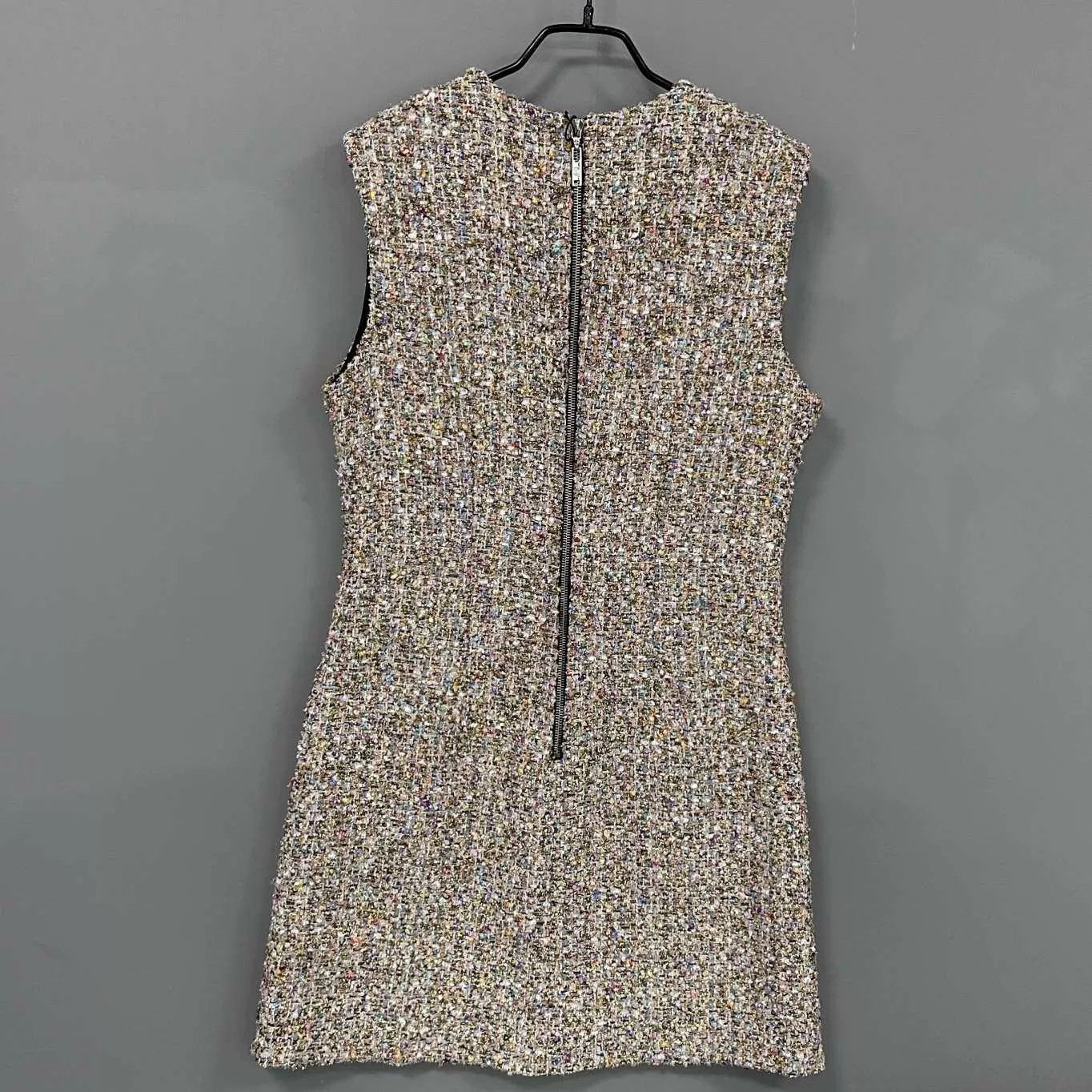 Louis Vuitton LV multicolor tweed sleeveless dress 40 99new Size M / US 6-8 / IT 42-44 - 3 Thumbnail