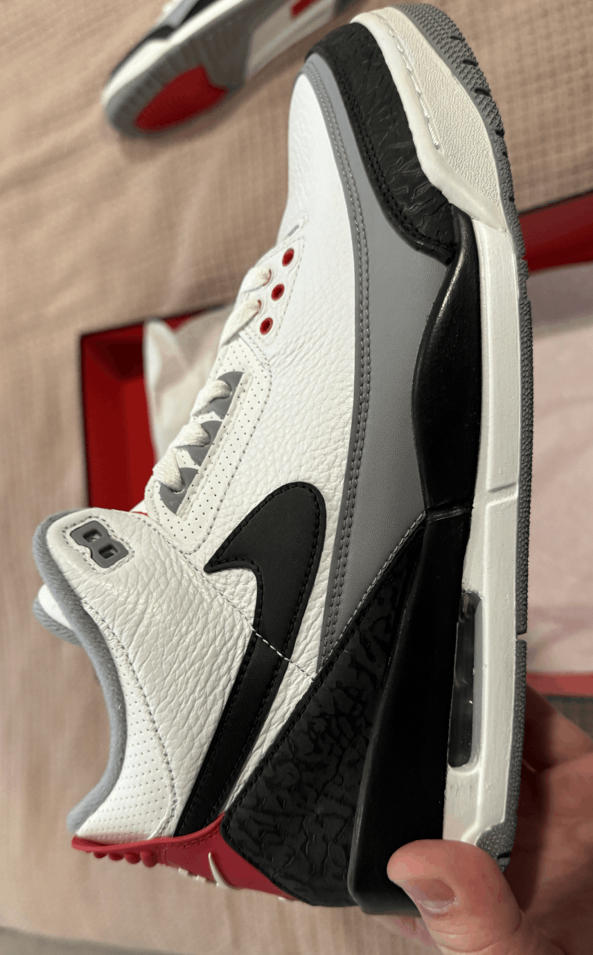 Nike Air Jordan 3 Retro Tinker Hatfield Size US 12 / EU 45 - 4 Thumbnail