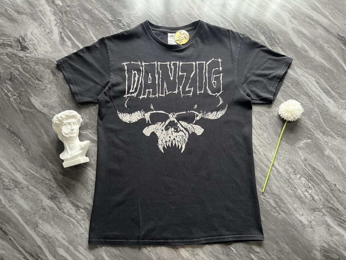Band Tees DANZIG : 2015 Evil Live Music Promo Tees Size US M / EU 48-50 / 2 - 2 Thumbnail