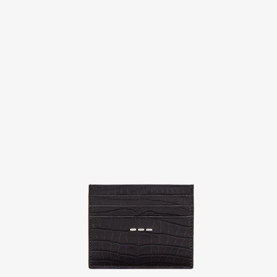 Fendi o1loc1c0824 Size: OS / Card Holder in Black Size ONE SIZE - 1 Thumbnail