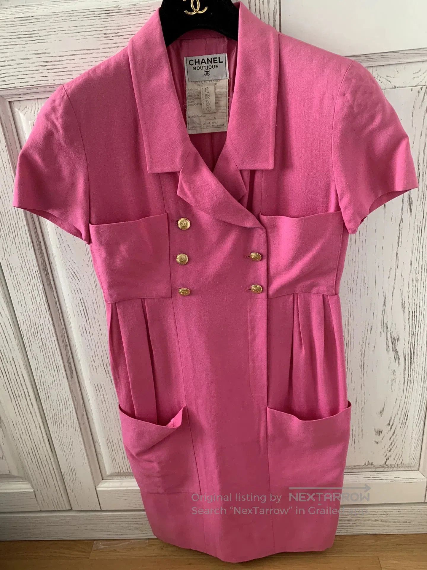 Chanel Chanel Vintage Pink Dress Size 38. Size S / US 4 / IT 40 - 1 Thumbnail