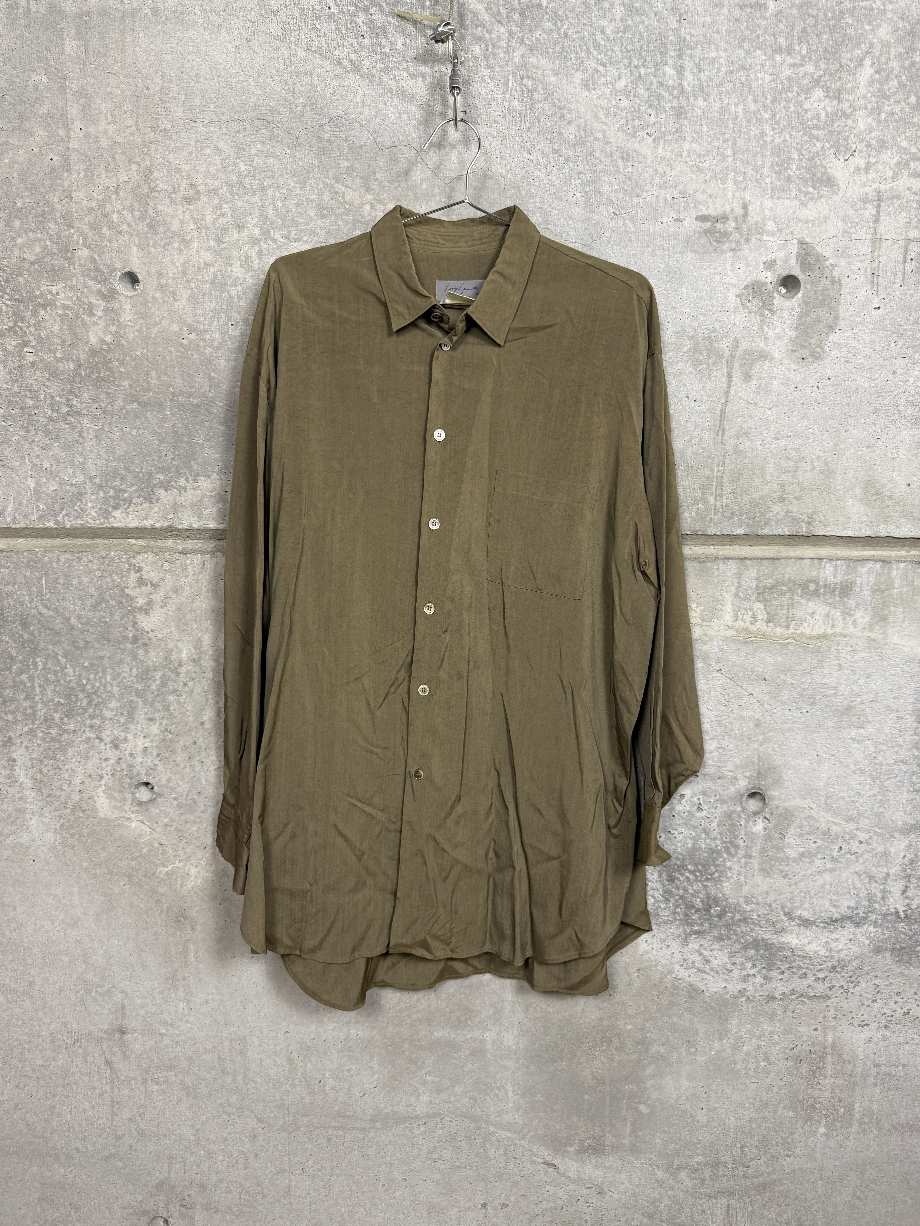 80's Yohji Yamamoto Pour Homme Long Sleeve Button Up Shirt
