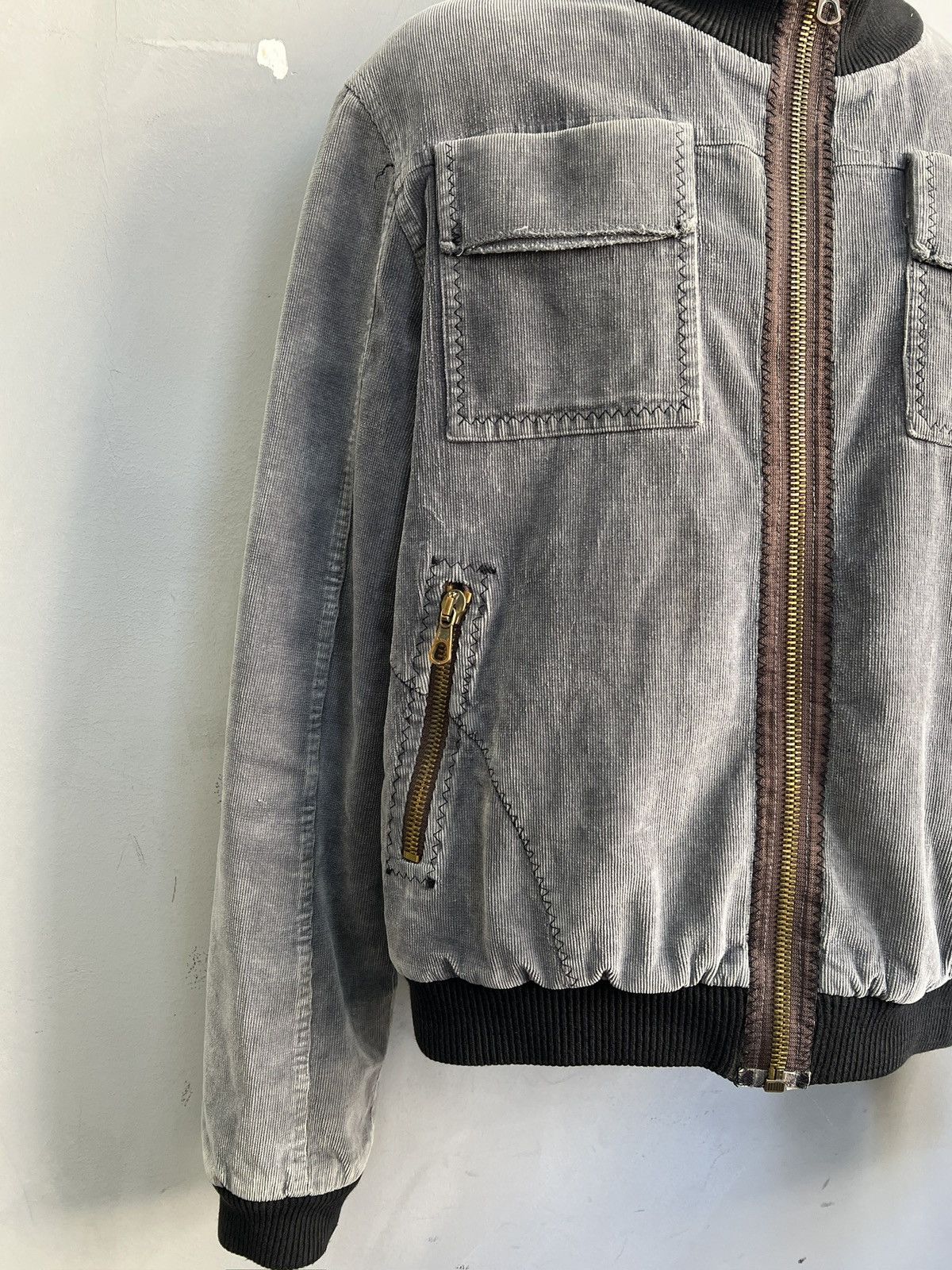 Diesel Corduroy velvet bomber jacket y2k style junya watanabe Size US M / EU 48-50 / 2 - 3 Thumbnail