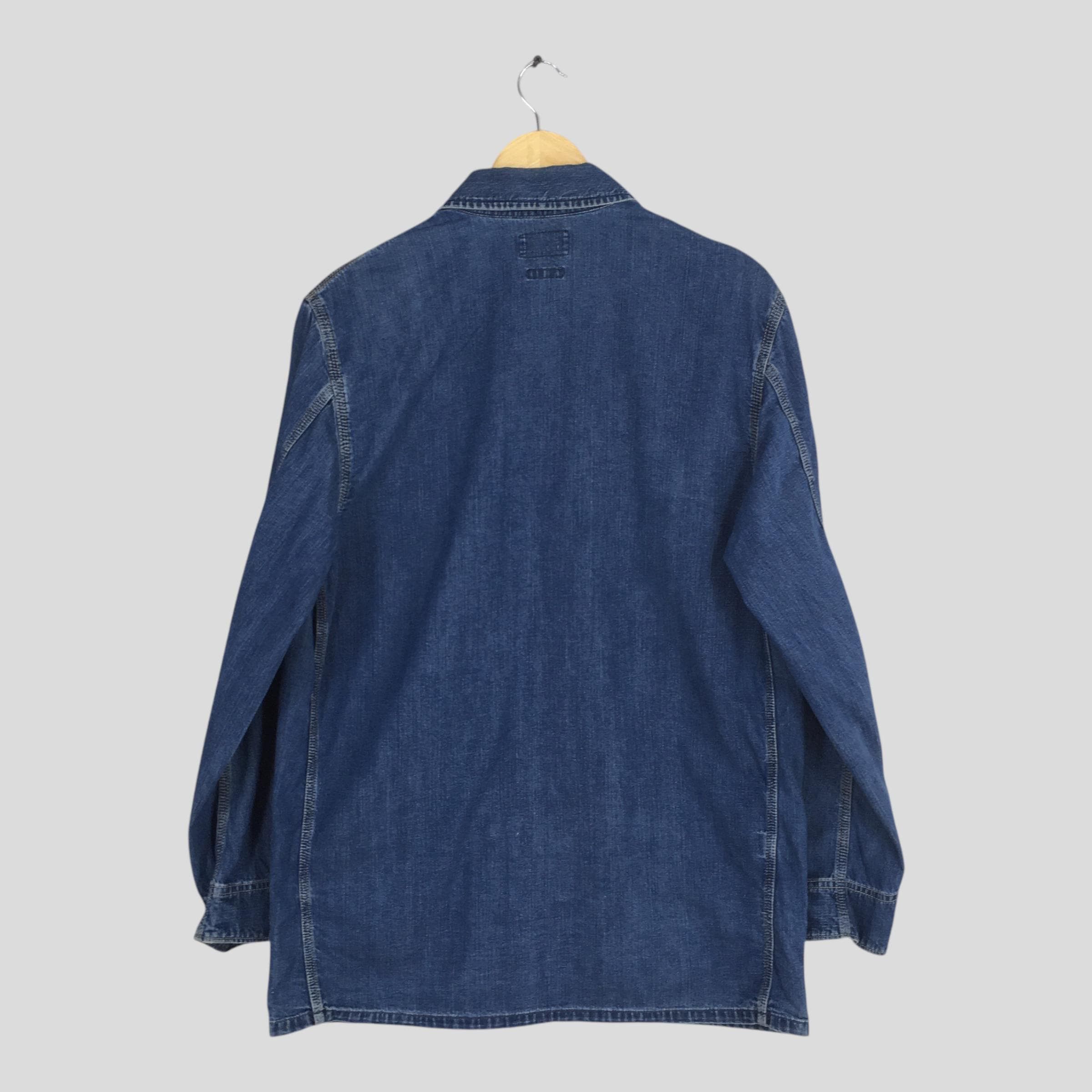 Blue Blue Japan Vintage Blue Blue Arigato Japan Denim Jacket Large Size US L / EU 52-54 / 3 - 9 Thumbnail