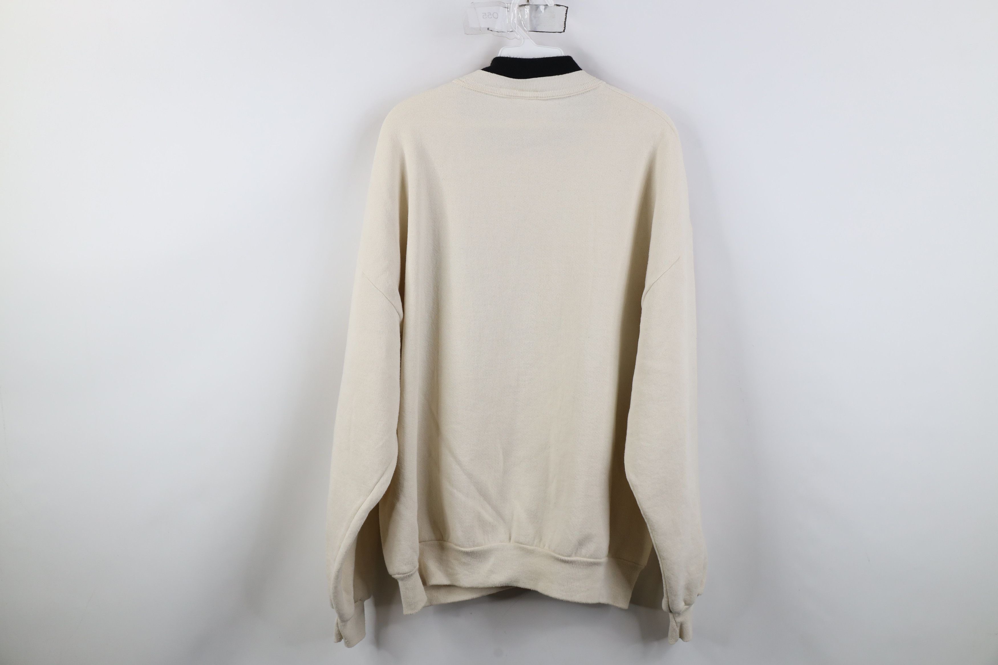 Vintage Vintage 90s Streetwear Cat Lady Cat Kitten Bird Sweatshirt Size XL / US 12-14 / IT 48-50 - 15 Thumbnail