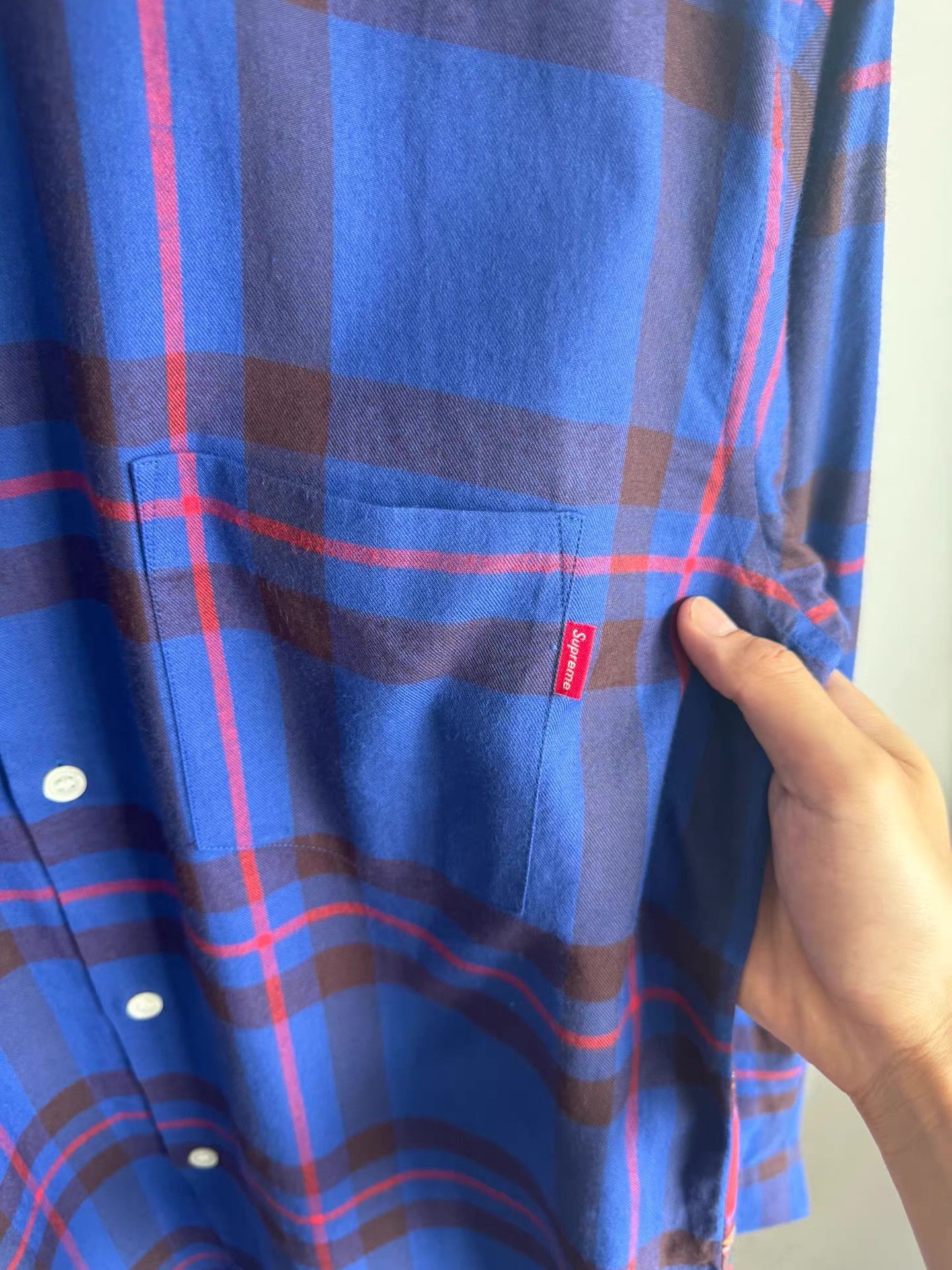 Supreme Supreme x CDG Comme des Garçons Shirt patchwork shirt Q17 Size US M / EU 48-50 / 2 - 4 Thumbnail
