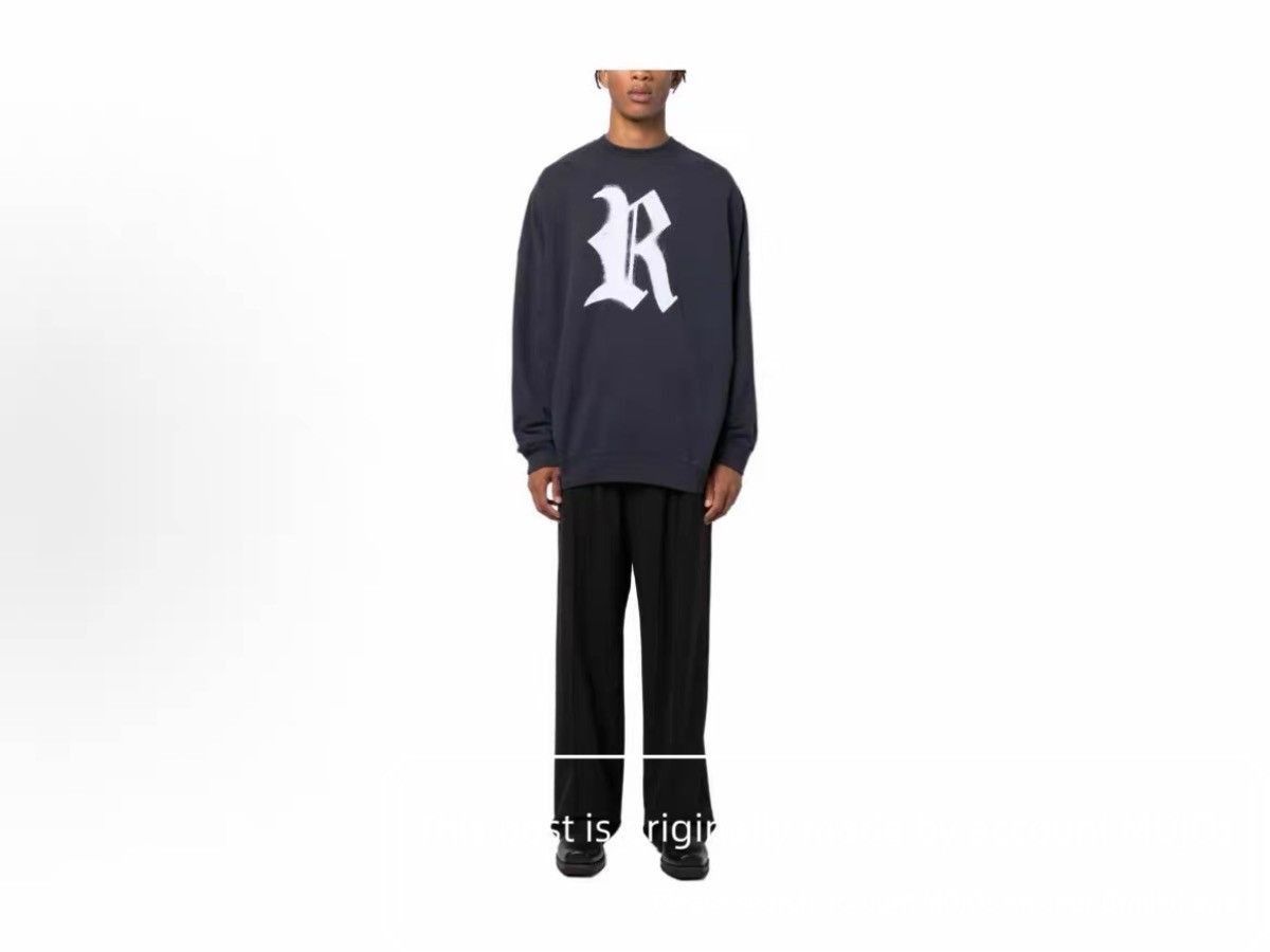 Raf Simons Sz 3 Raf Simons 23SS R Logo RS Patch Sweatshirt mojos4721 Size US L / EU 52-54 / 3 - 5 Thumbnail