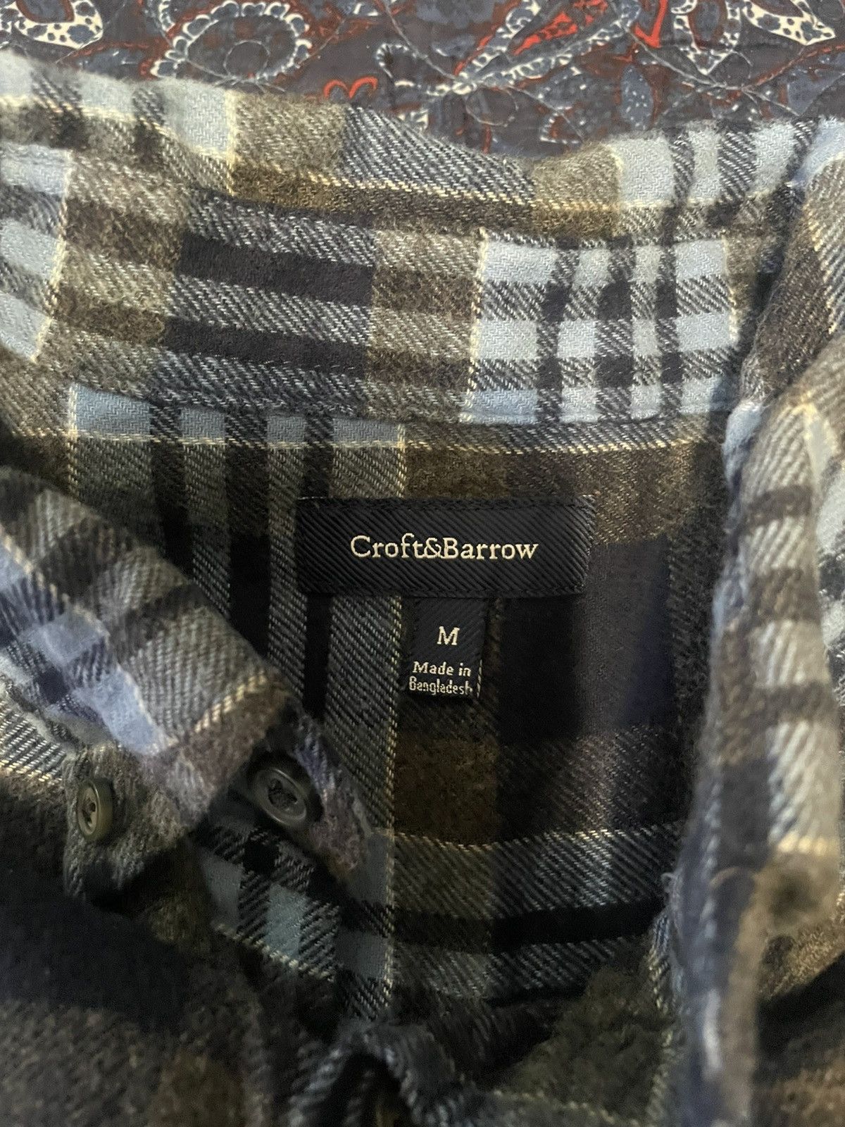 Croft & Barrow Croft & Barrow Button-Up Flannel Size US M / EU 48-50 / 2 - 2 Thumbnail