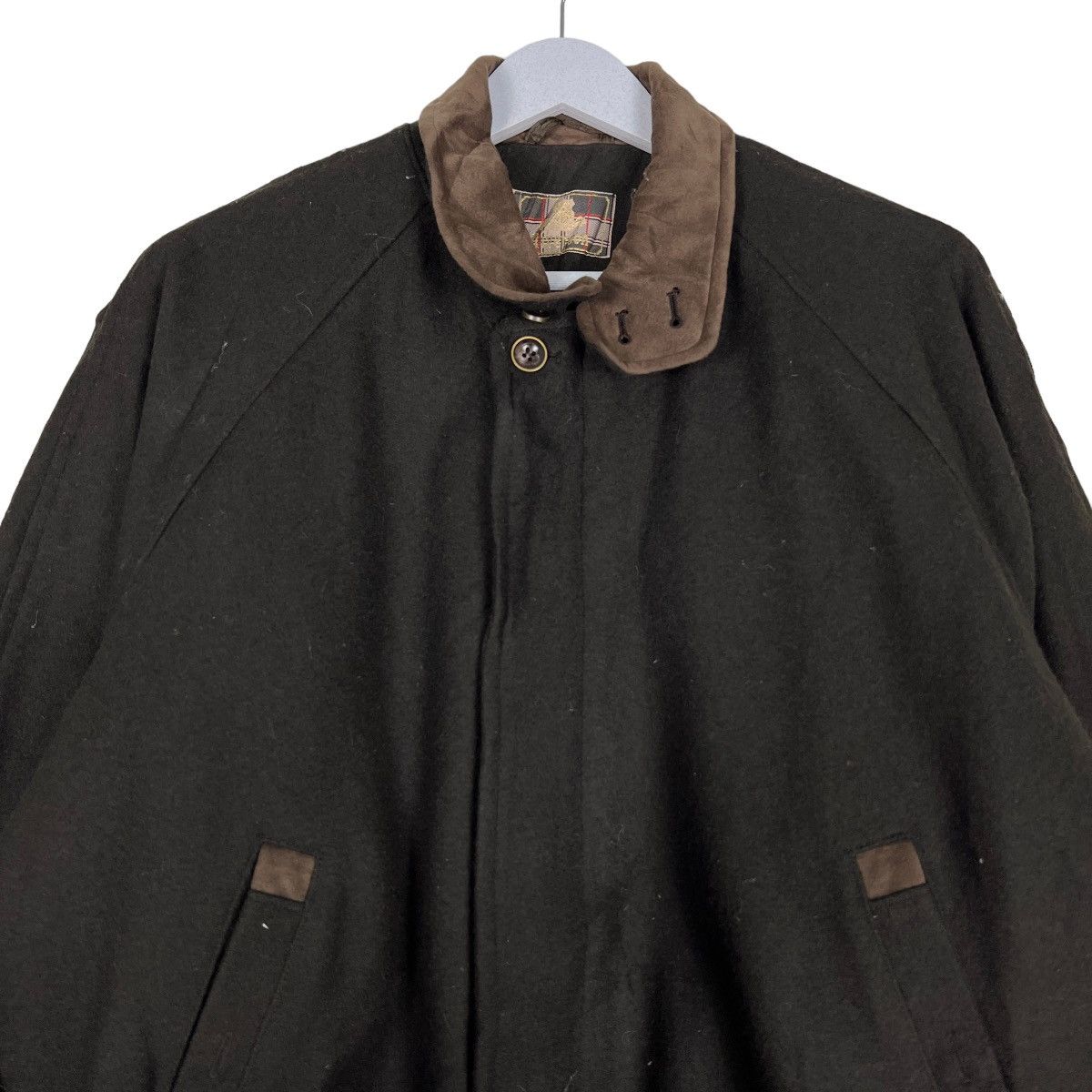 Japanese Brand × Vintage 🔥 VINTAGE HIVERSON WOOL BOMBER JACKET Size US M / EU 48-50 / 2 - 3 Thumbnail