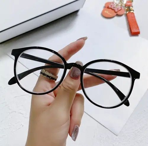 Designer × Vintage Transparent Computer Glasses, Anti Blue Light Round Eyewear Size ONE SIZE - 2 Thumbnail