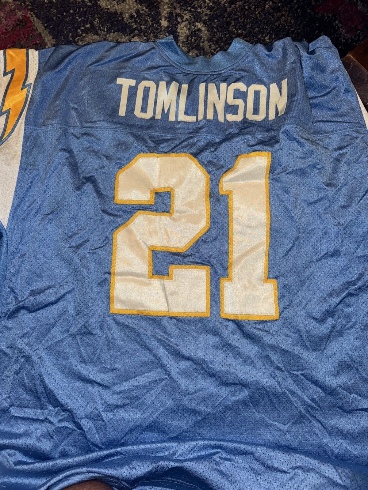 NFL SAN DIEGO CHARGERS LADANIAN TOMLINSON JERSEY 3XL 4XL Size US XXL / EU 58 / 5 - 2 Thumbnail