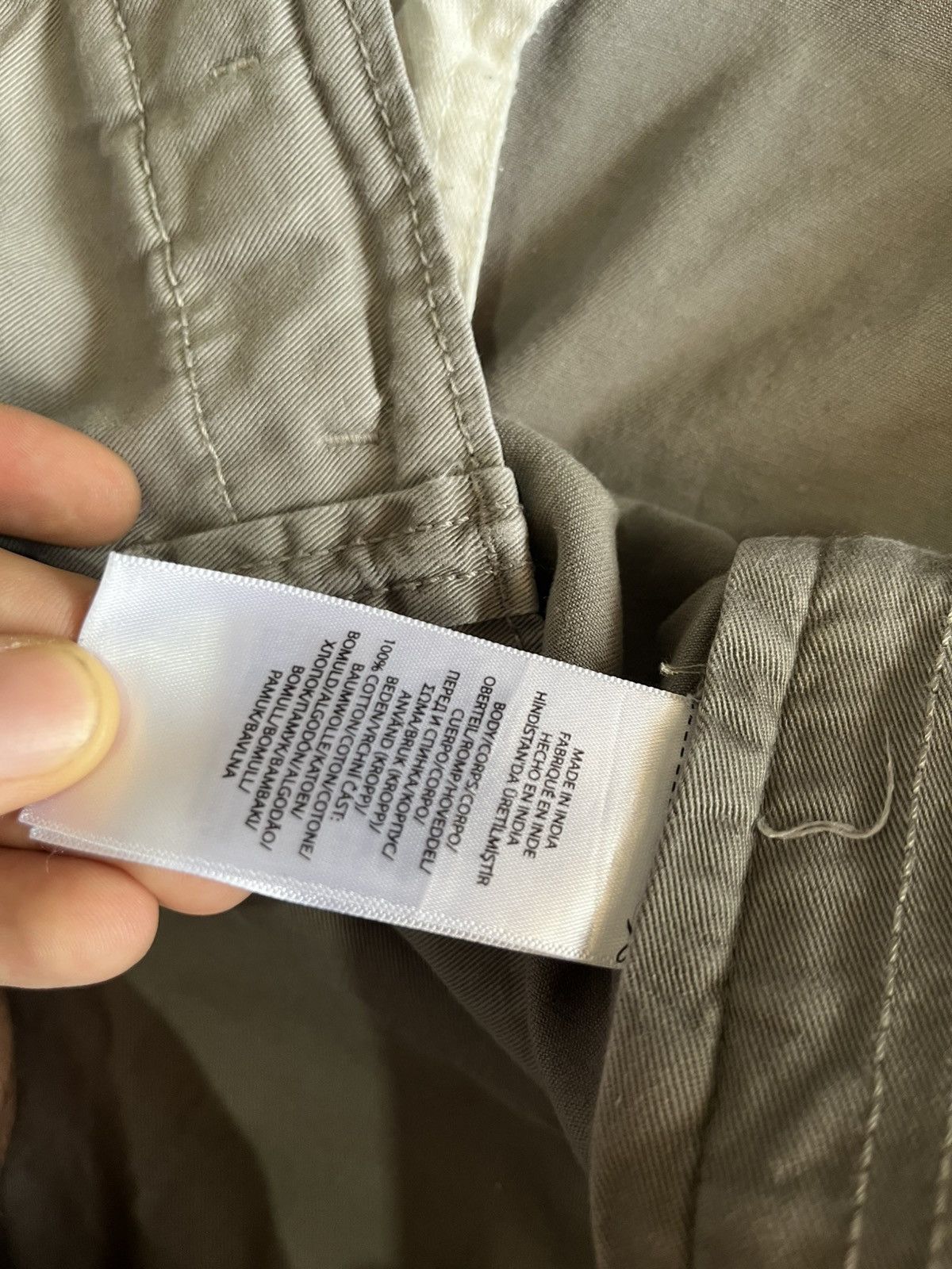 Polo Ralph Lauren POLO RALPH LAUREN COTTON CARGO SHORTS GREY 42 Size US 42 / EU 58 - 3 Thumbnail