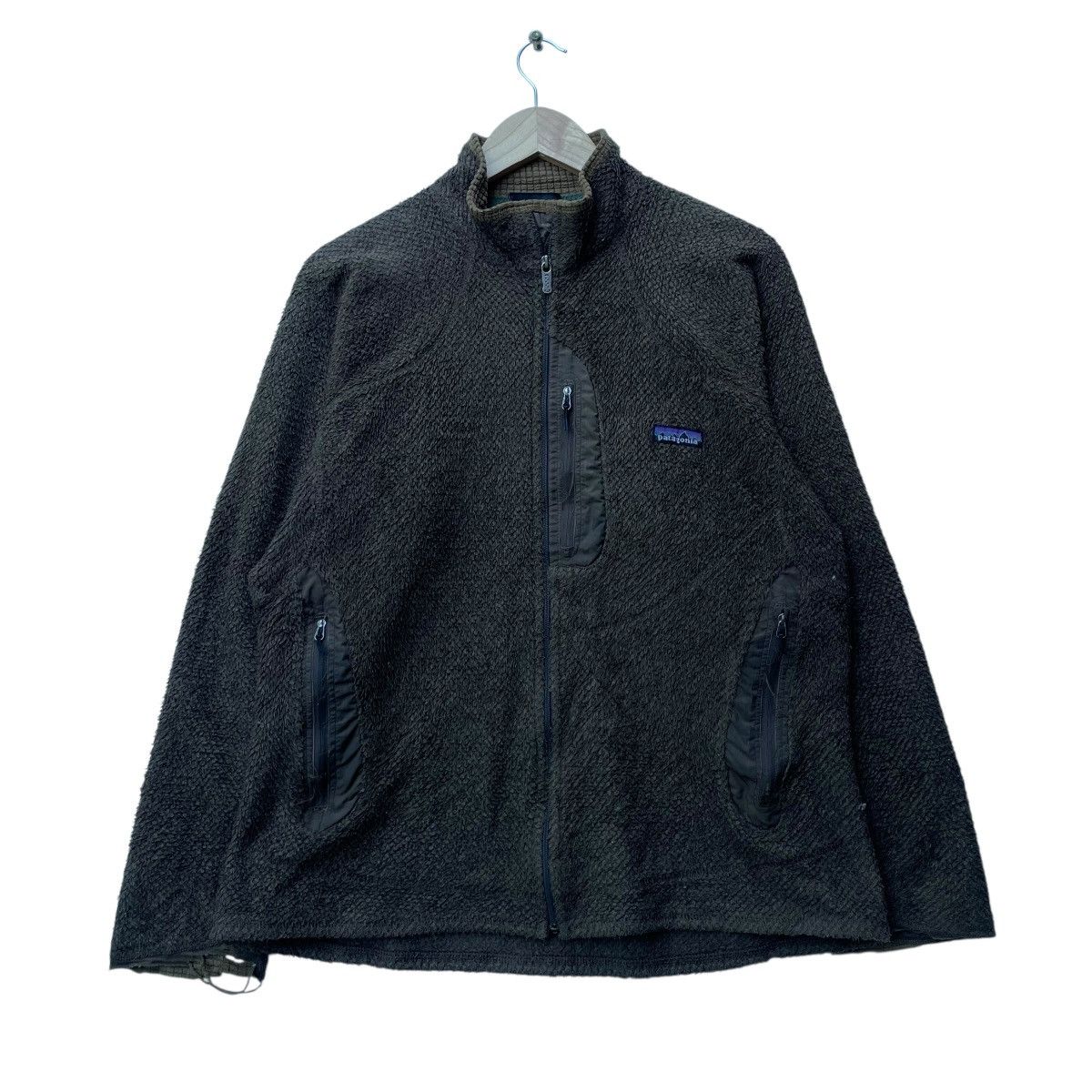Patagonia 💥Vintage Patagonia Fleece Dark Brown Jacket Size US M / EU 48-50 / 2 - 1 Thumbnail