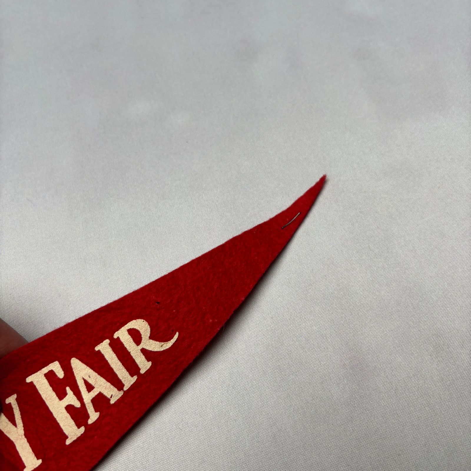 Vintage Vintage Alameda County Fair Pleasanton Felt Pennant 1950s Size ONE SIZE - 5 Thumbnail