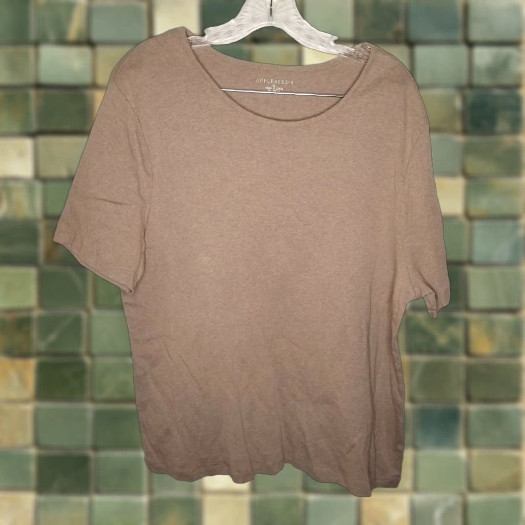 Vintage Appleseeds T-Shirt Women XL Brown Womens Size XL / US 12-14 / IT 48-50 - 1 Thumbnail