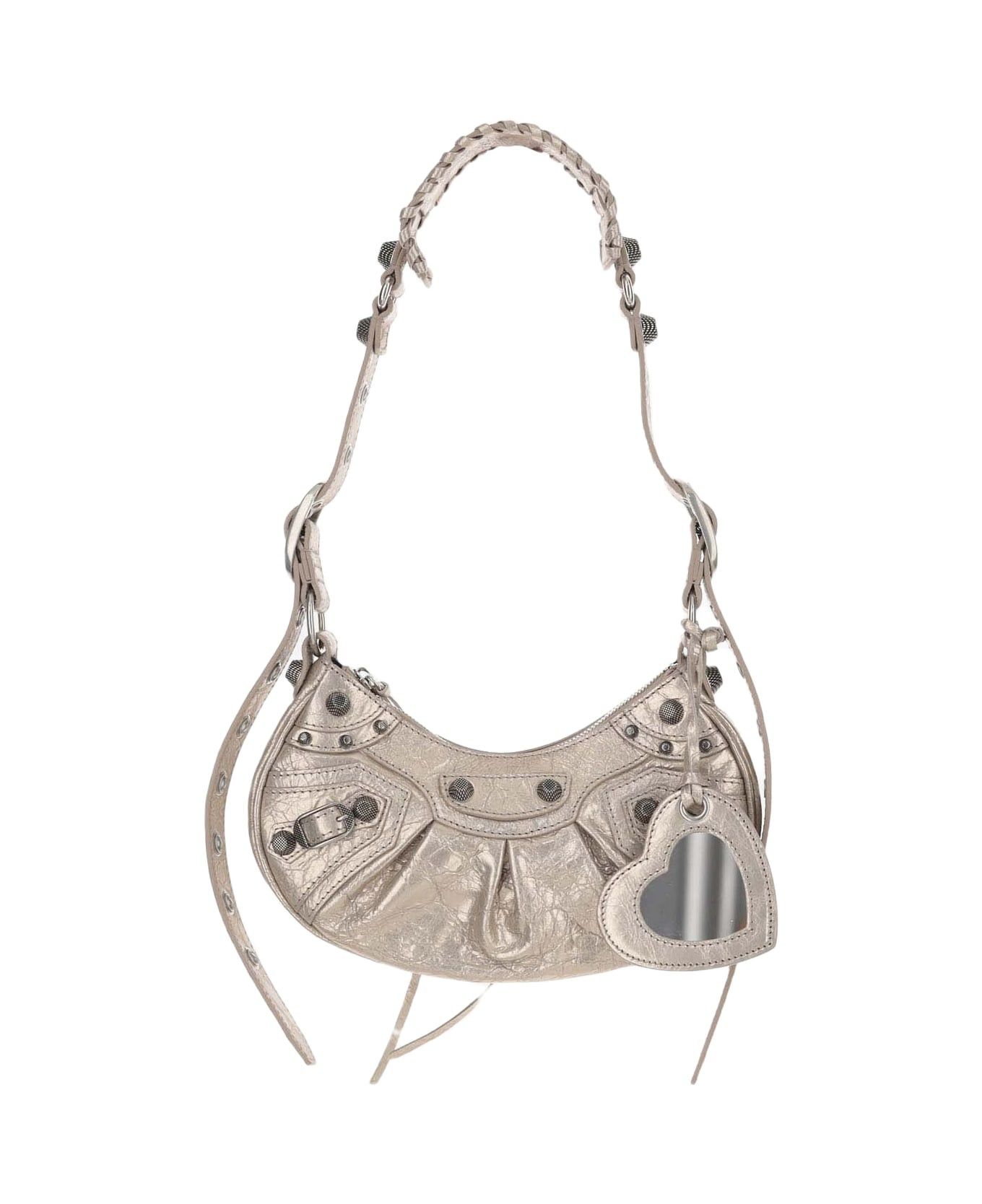 Balenciaga o1mt1gz0125 Size: OS / Le Cagole Xs Shoulder Bag Metallized Size ONE SIZE - 1 Thumbnail