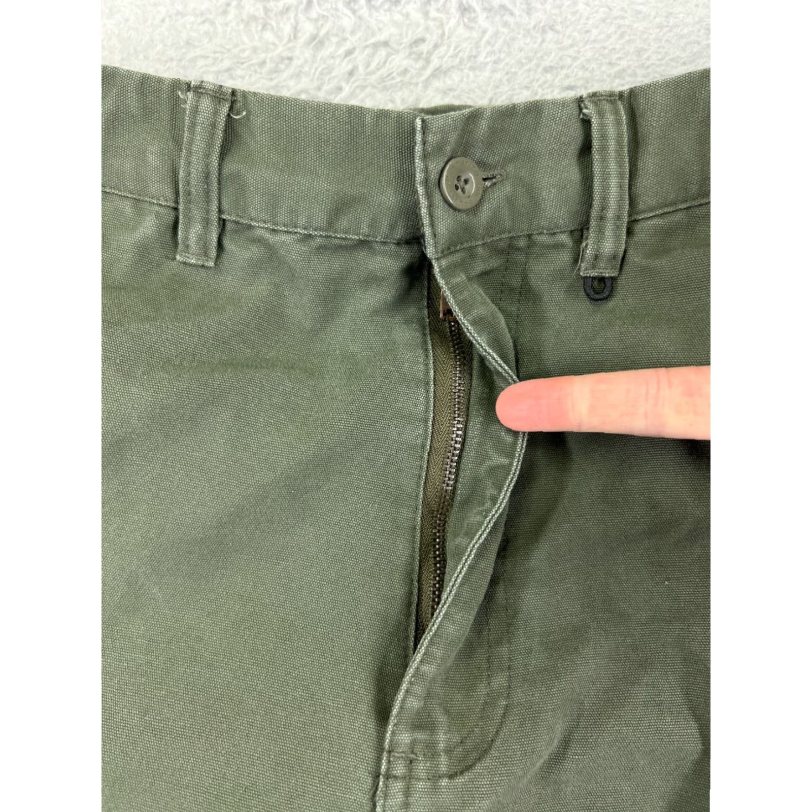 Vintage Boy Scouts Pants Adult 31x26 Green Relaxed Cargo Convertible Uniform Pants Mens Size US 31 - 5 Thumbnail