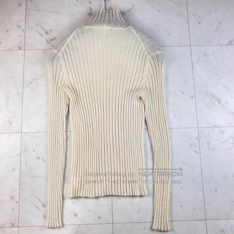 Hermes Hermes Cashmere ribbed knitted sweater Size M / US 6-8 / IT 42-44 - 5 Thumbnail