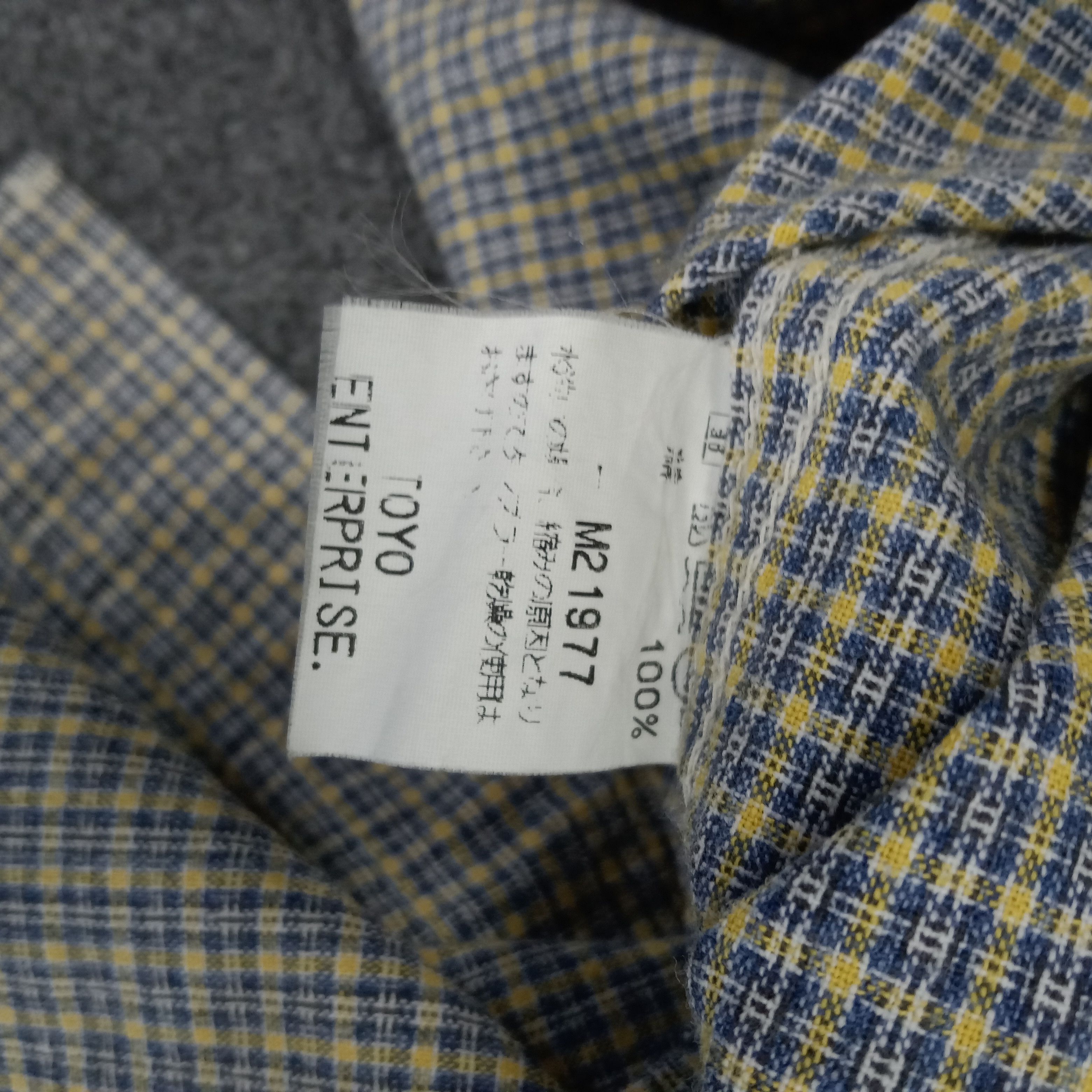 Japanese Brand × Sugar Cane × Vintage Sugar Cane Japanese Brand Stripes Shirt Button Up Size US XL / EU 56 / 4 - 7 Thumbnail