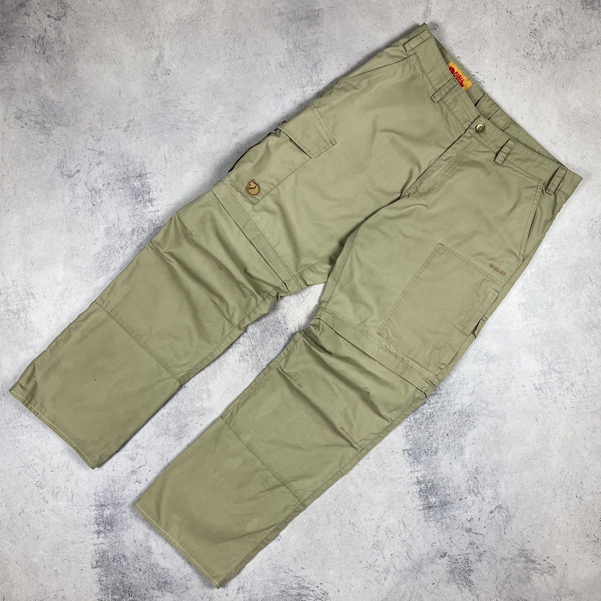 Fjallraven Rare Fjallraven G-1000 karl zip off trousers pants Size US 32 / EU 48 - 1 Thumbnail