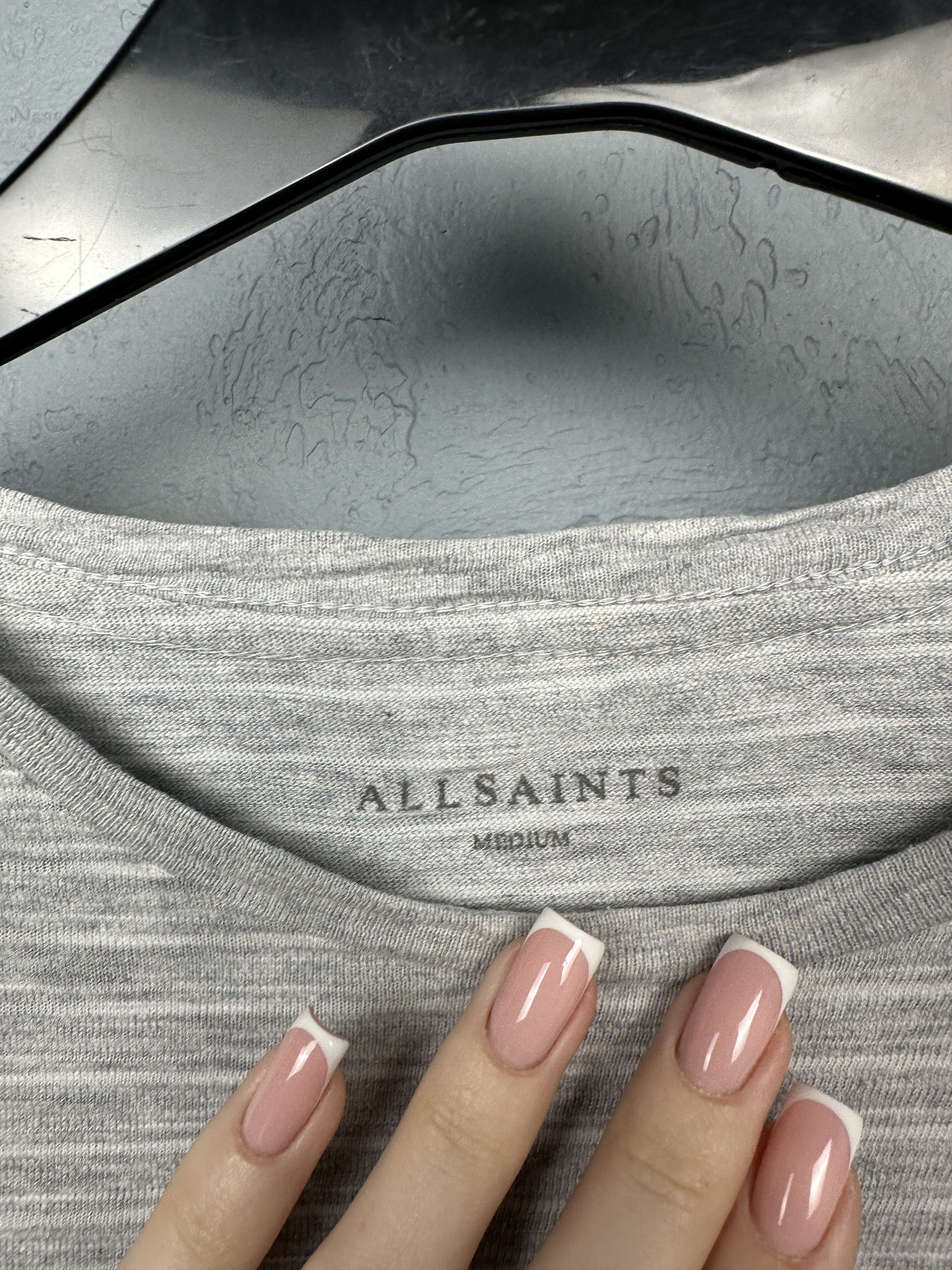 Allsaints Allsaints Mana Mens Crew Neck Striped T-Shirt Size US M / EU 48-50 / 2 - 4 Thumbnail