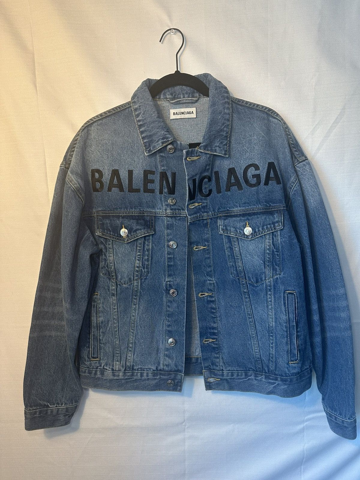 Balenciaga balenciaga denim jacket Size XL / US 12-14 / IT 48-50 - 1 Thumbnail