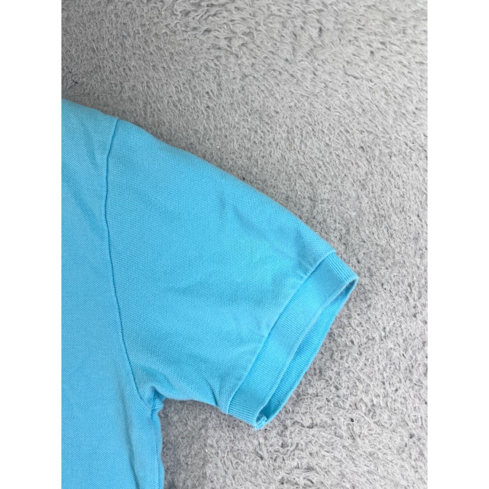 Ralph Lauren VINTAGE Ralph Lauren Polo Shirt Adult Medium Blue Pony Golf Cotton Knit READ Size US M / EU 48-50 / 2 - 2 Thumbnail