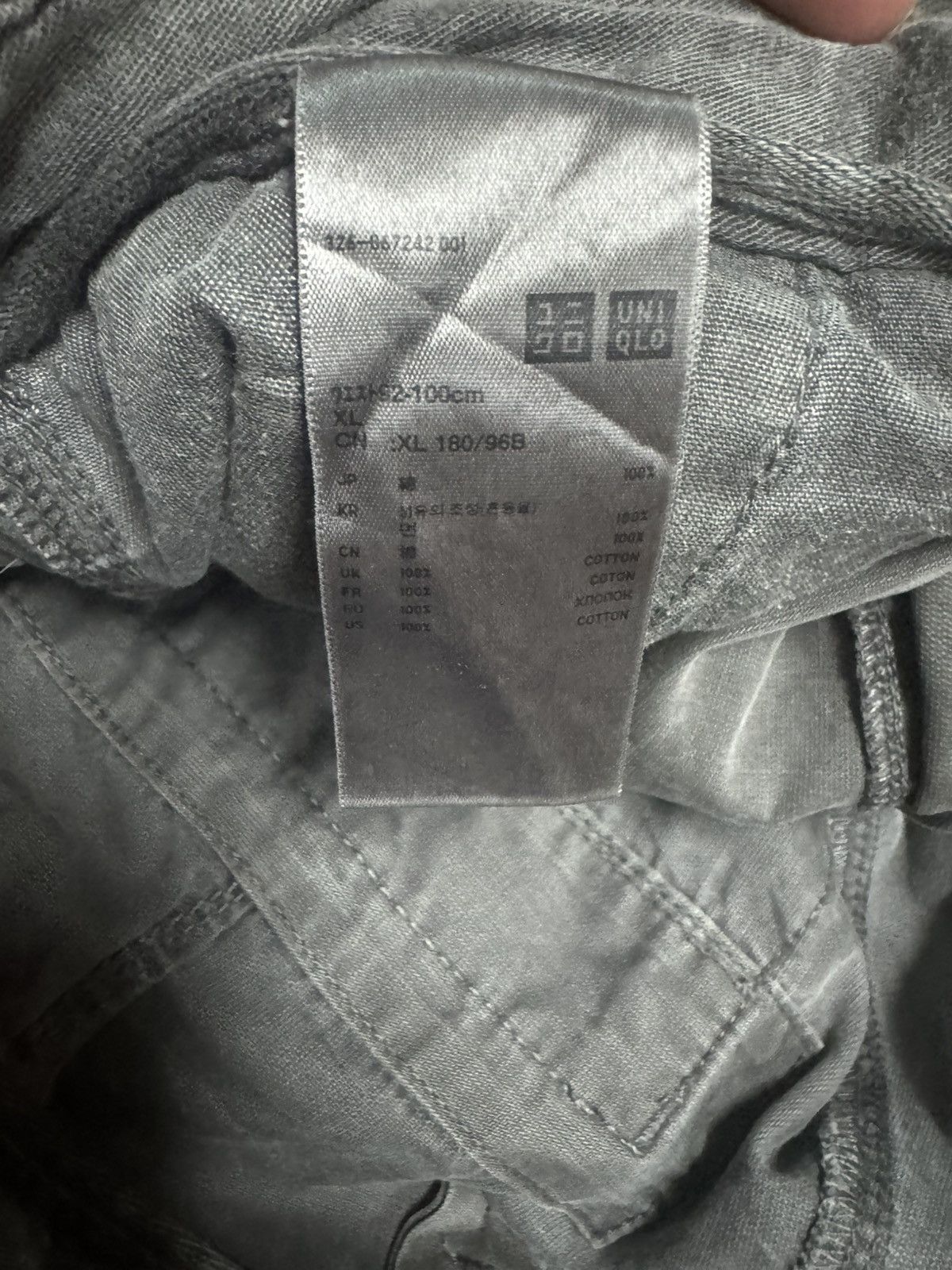 Uniqlo 💥VINTAGE 90s UNIQLO FAFED ZIPPER WORKWEAR THRASHED CARGO Size US 38 / EU 54 - 14 Thumbnail