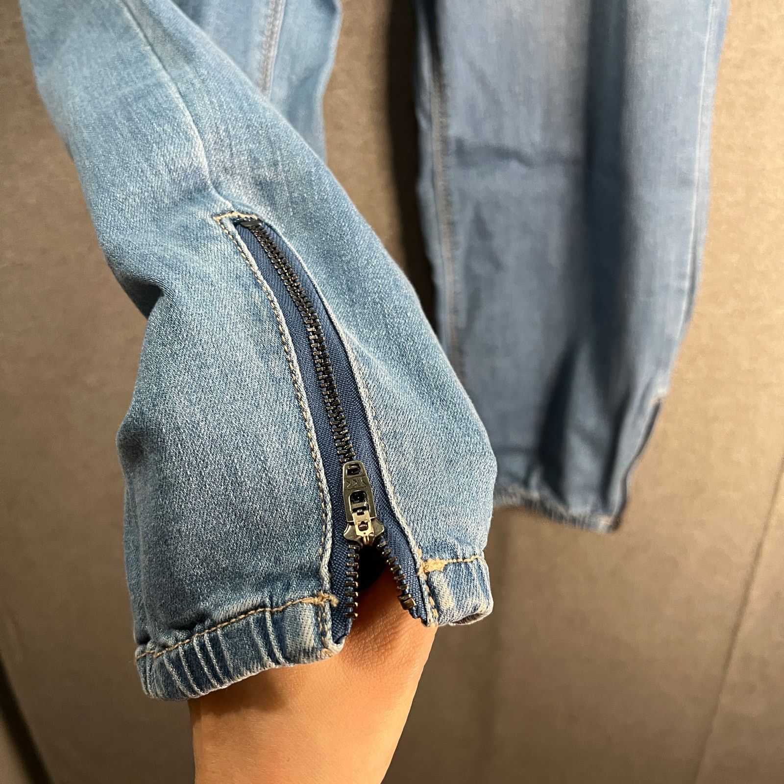 Other Susan Graver Petite Stretch Denim Pull On Jogger Medium Size 40" / US 18 - 14 Thumbnail