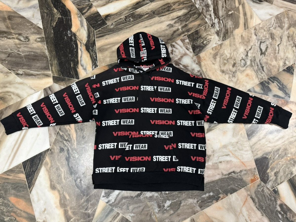 Vision Streetwear Vision Street Wear Monogram Hoodie Size US L / EU 52-54 / 3 - 1 Thumbnail