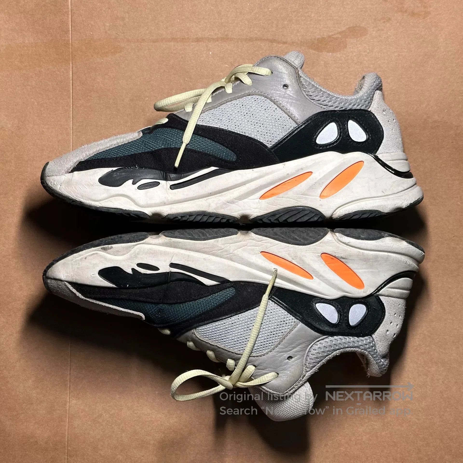 Yeezy Adidas Yeezy 700 Sneakers in Orange. Size US 10 / EU 43 - 3 Thumbnail