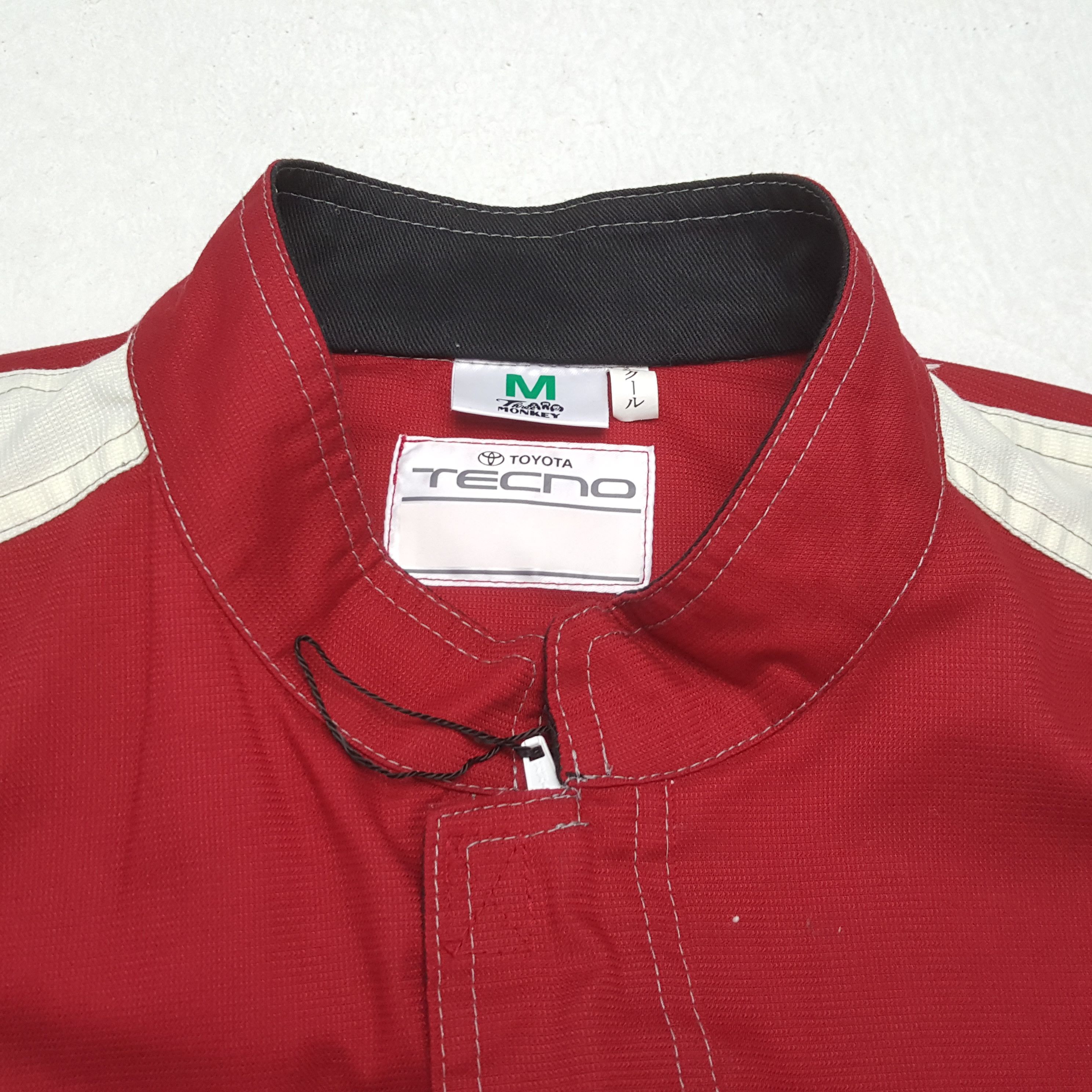 Vintage TOYOTA TECNO Racing Motorsports Style Coverall Jacket Size US M / EU 48-50 / 2 - 14 Thumbnail