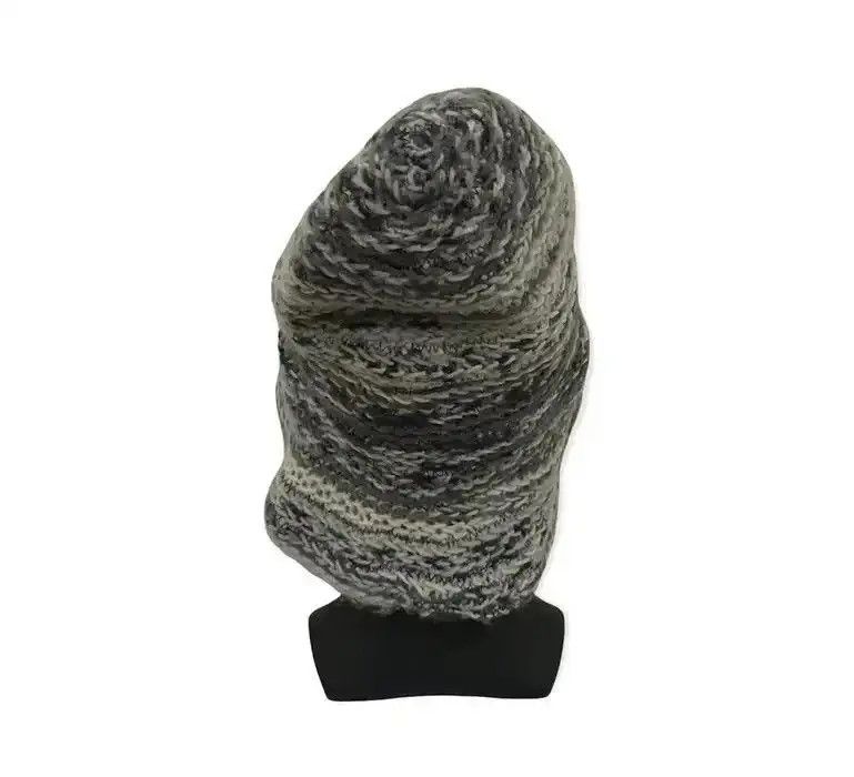 Japanese Brand Override Stripe Design Beanie Hat Size ONE SIZE - 4 Thumbnail
