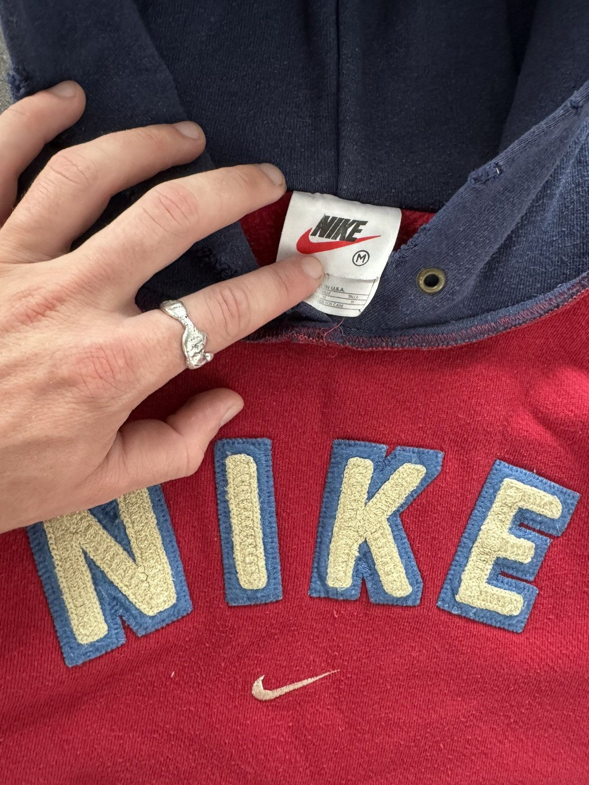 Coogi × Nike Custom Reworked Nike Sweatshirt HOODIE Y2K Streetwear Size US M / EU 48-50 / 2 - 5 Thumbnail